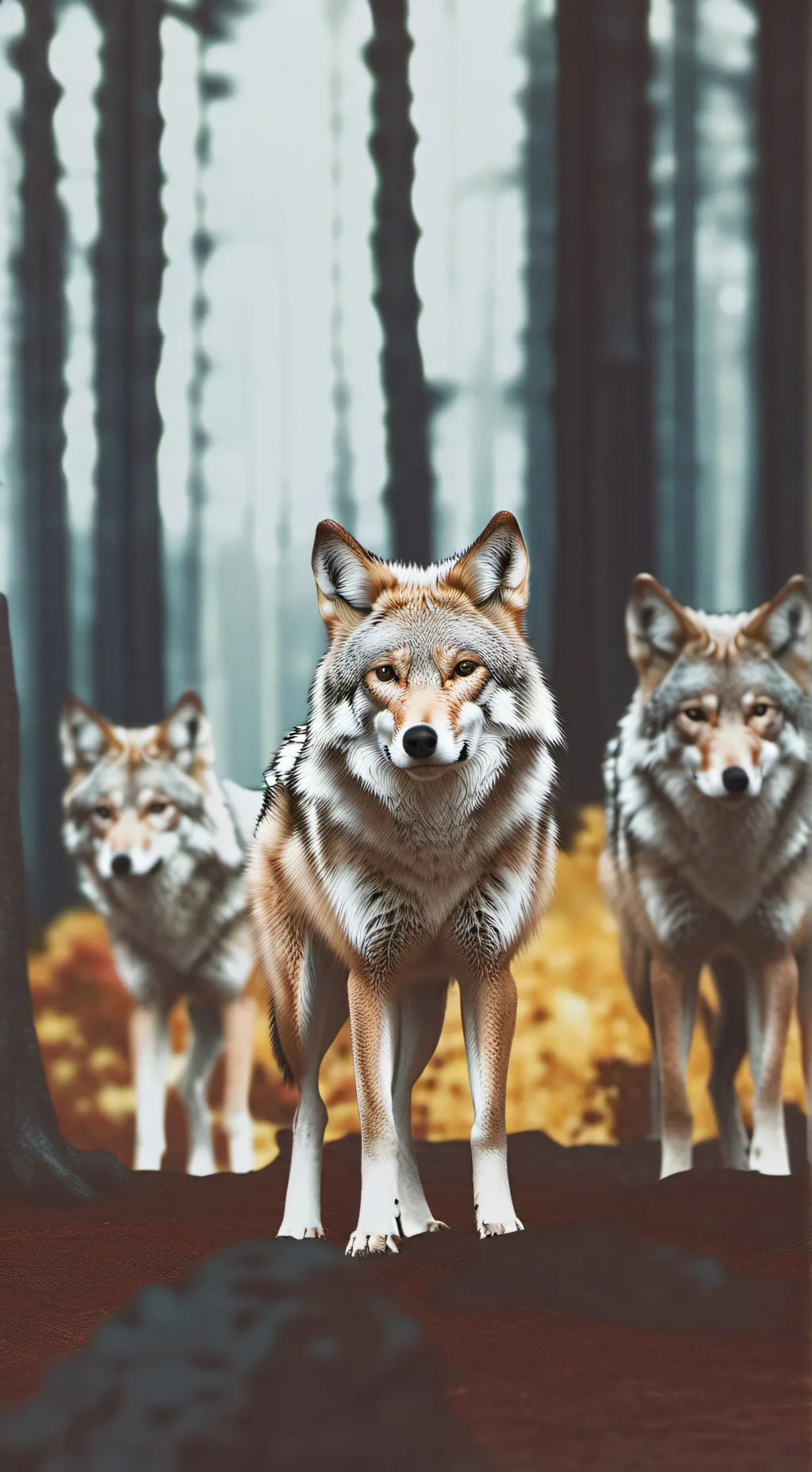 ai character: coyote attack! background