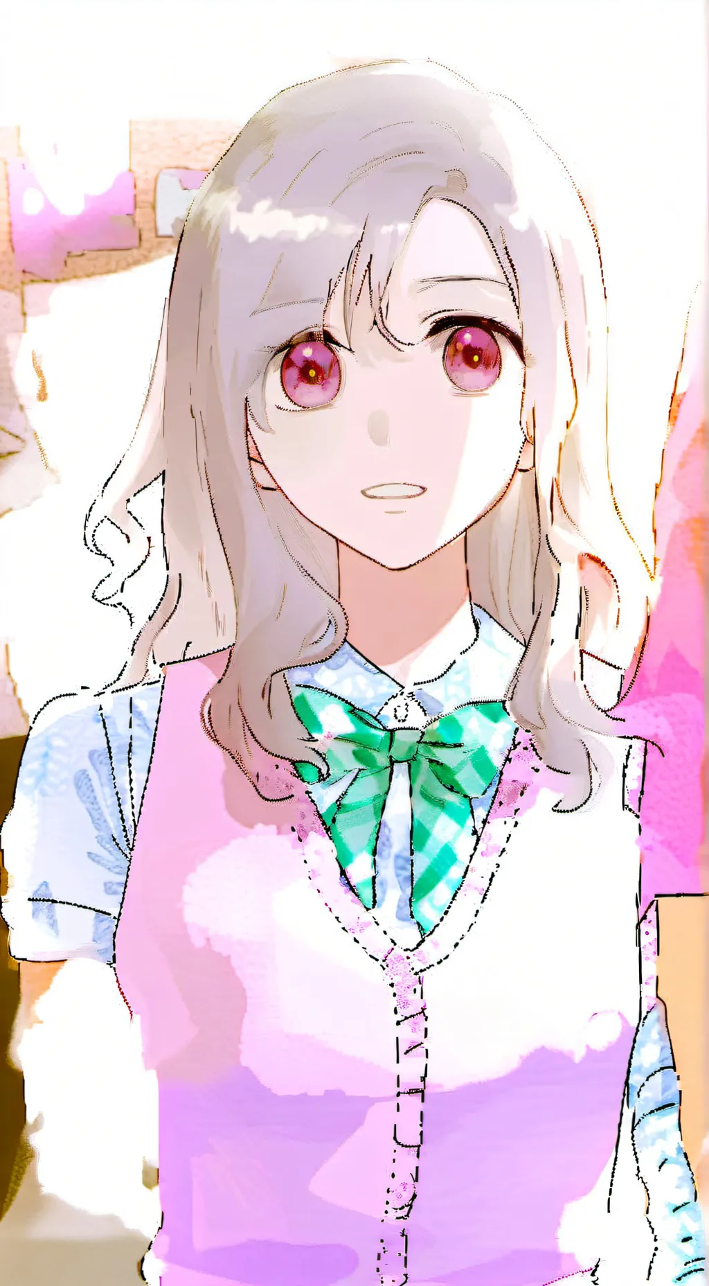 ai character: Mona background