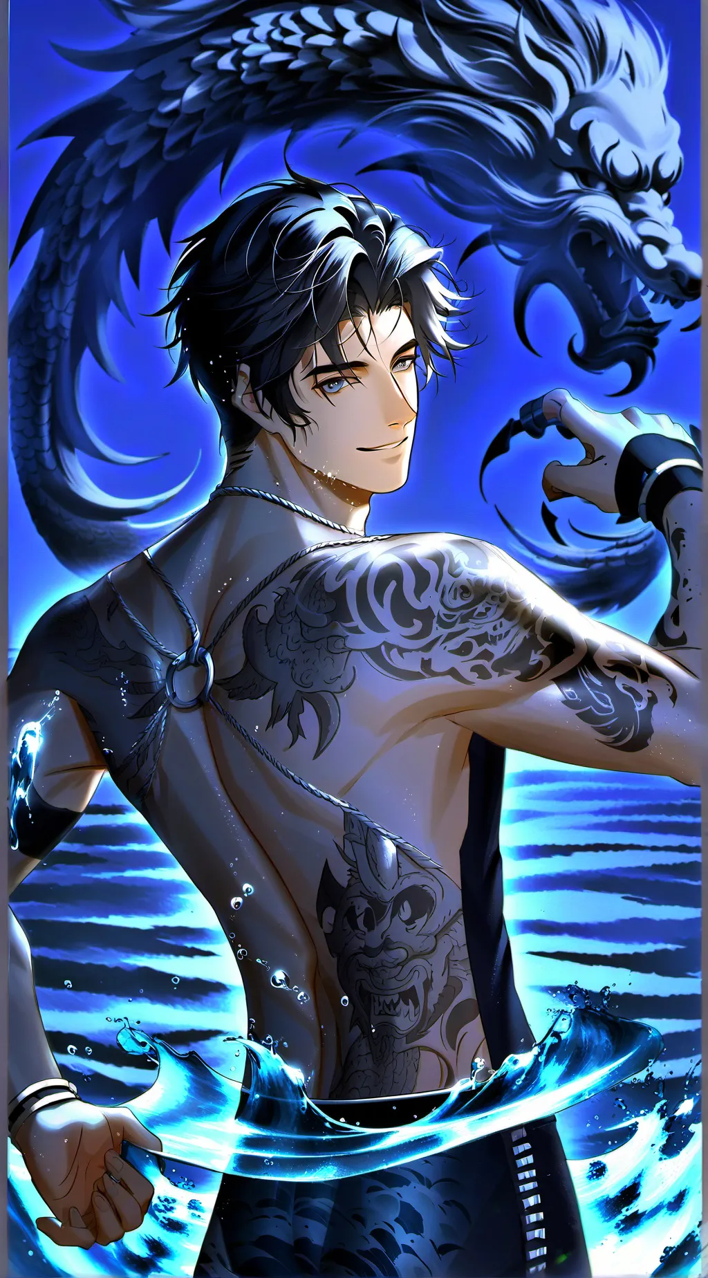 ai character: Liam💕 background