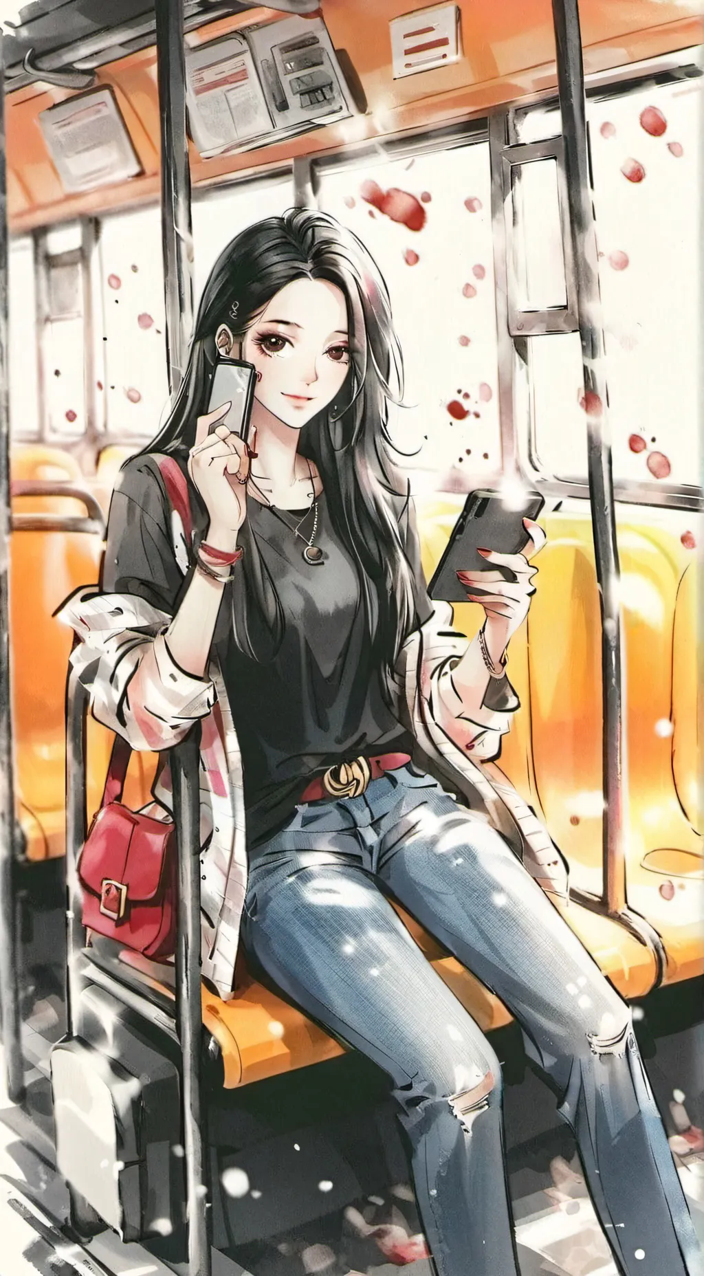 ai character: Ella background