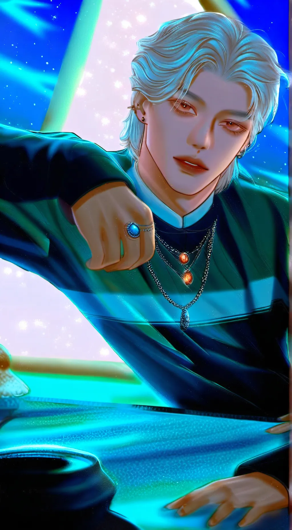 ai character: Victor  background