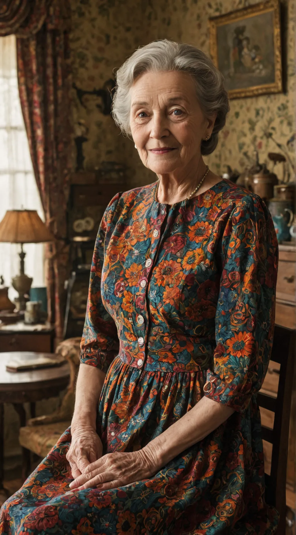 ai character: Margaret background