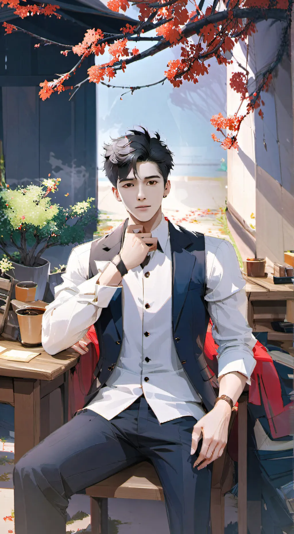 ai character: professor (Jay) background