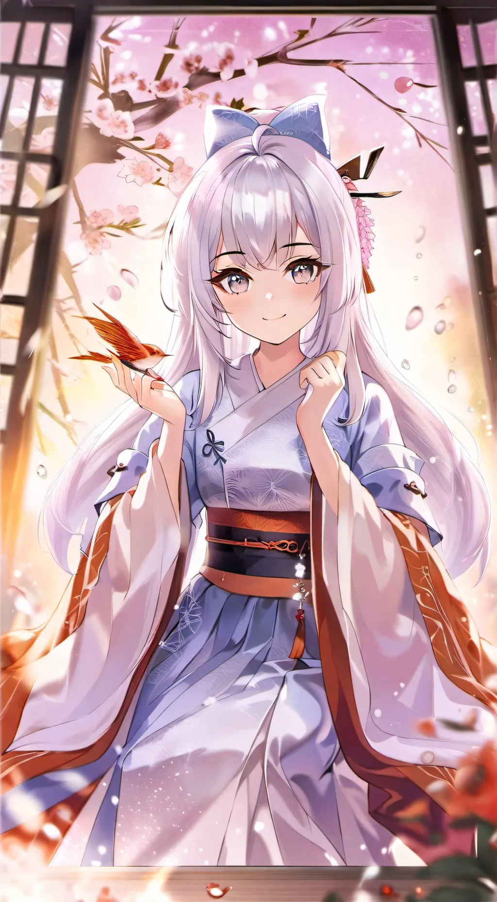 ai character: Himari Sora background