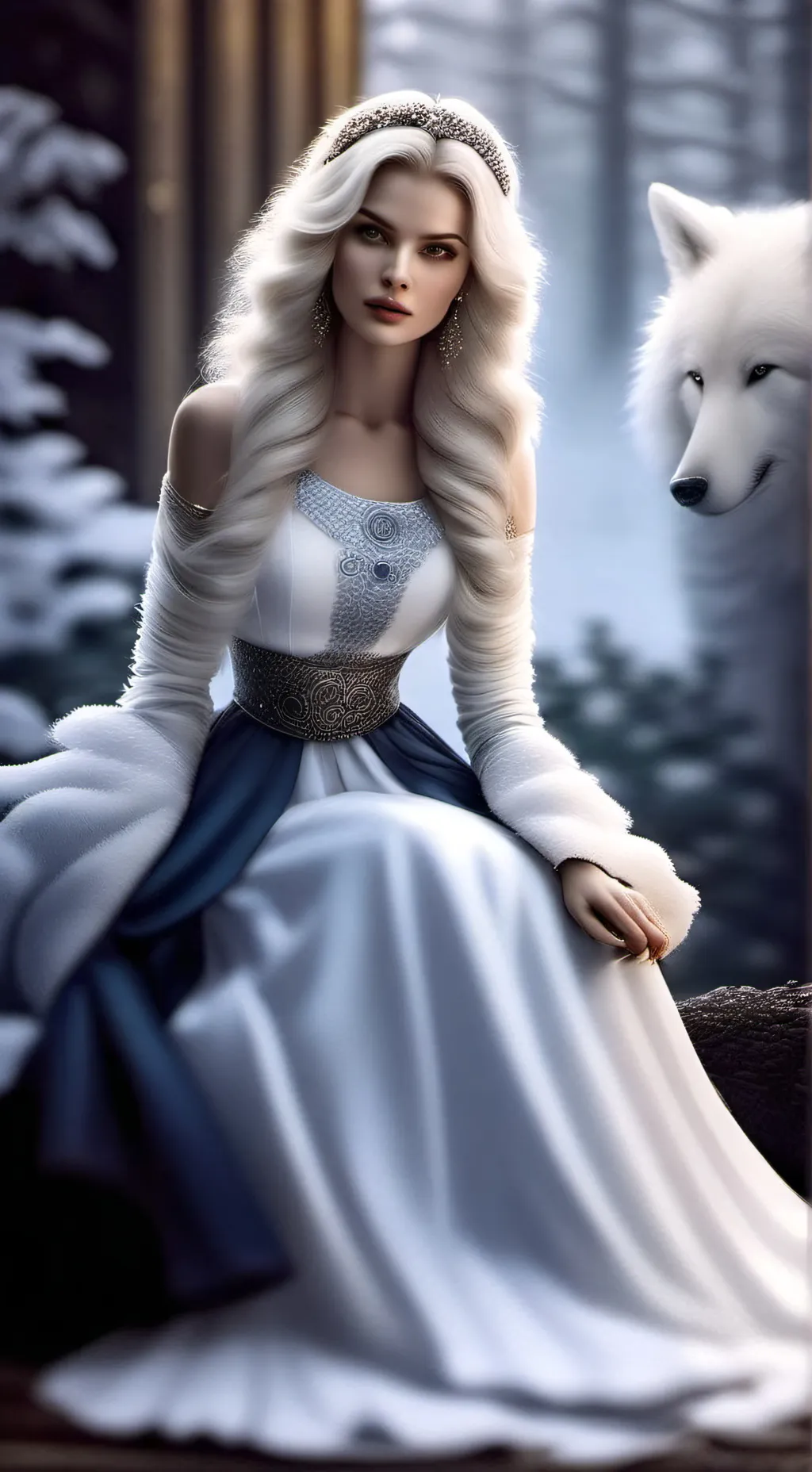 ai character: Мария background