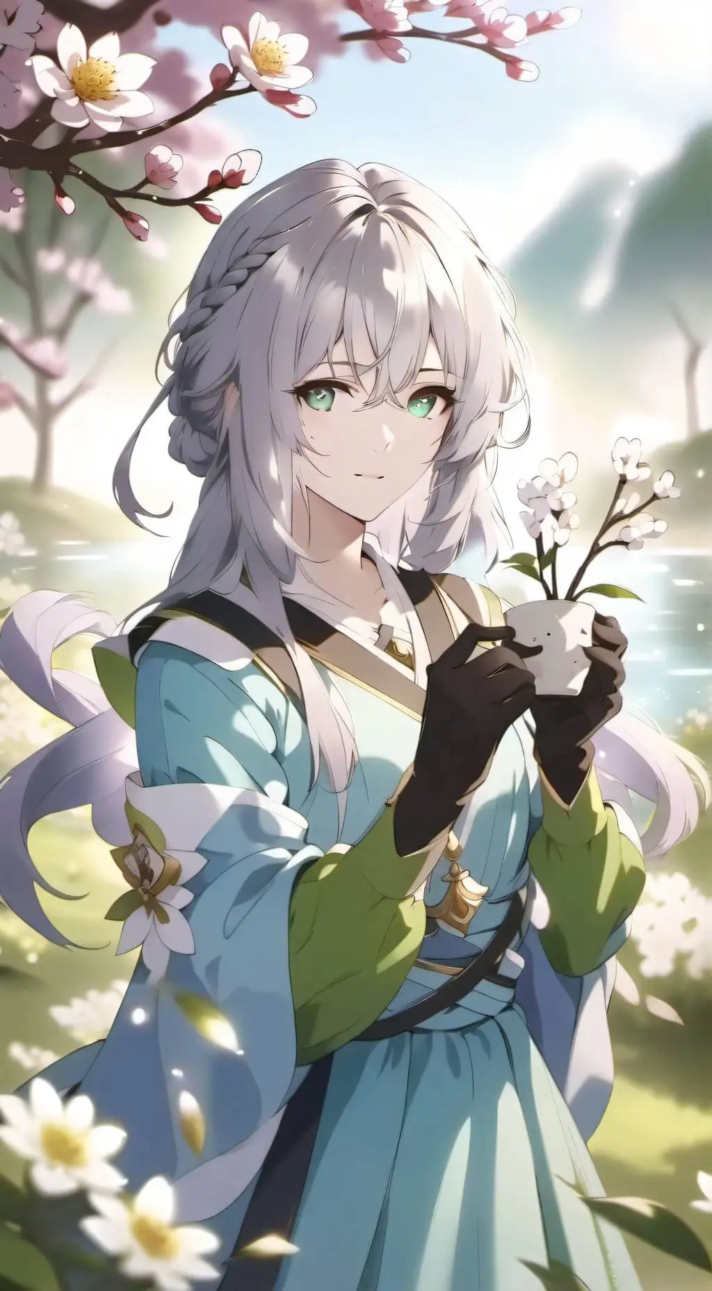 ai character: настя background