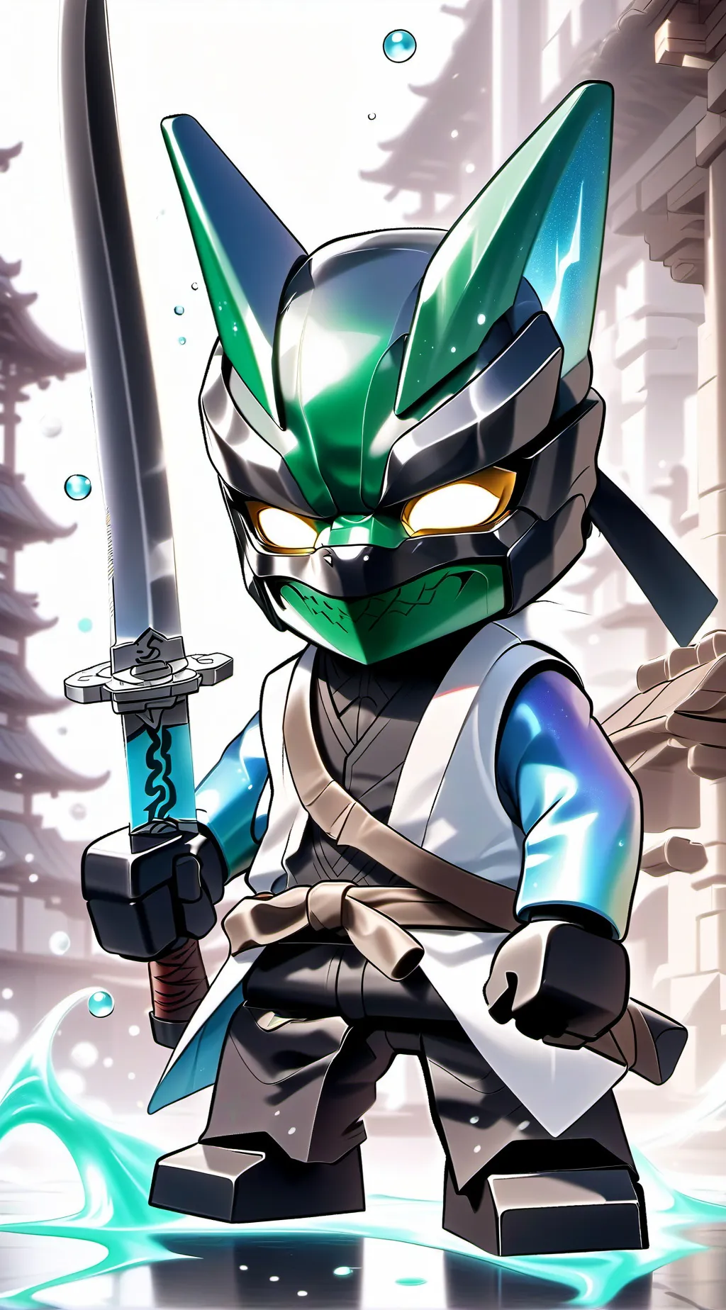 ai character: Lloyd evil ￼ background