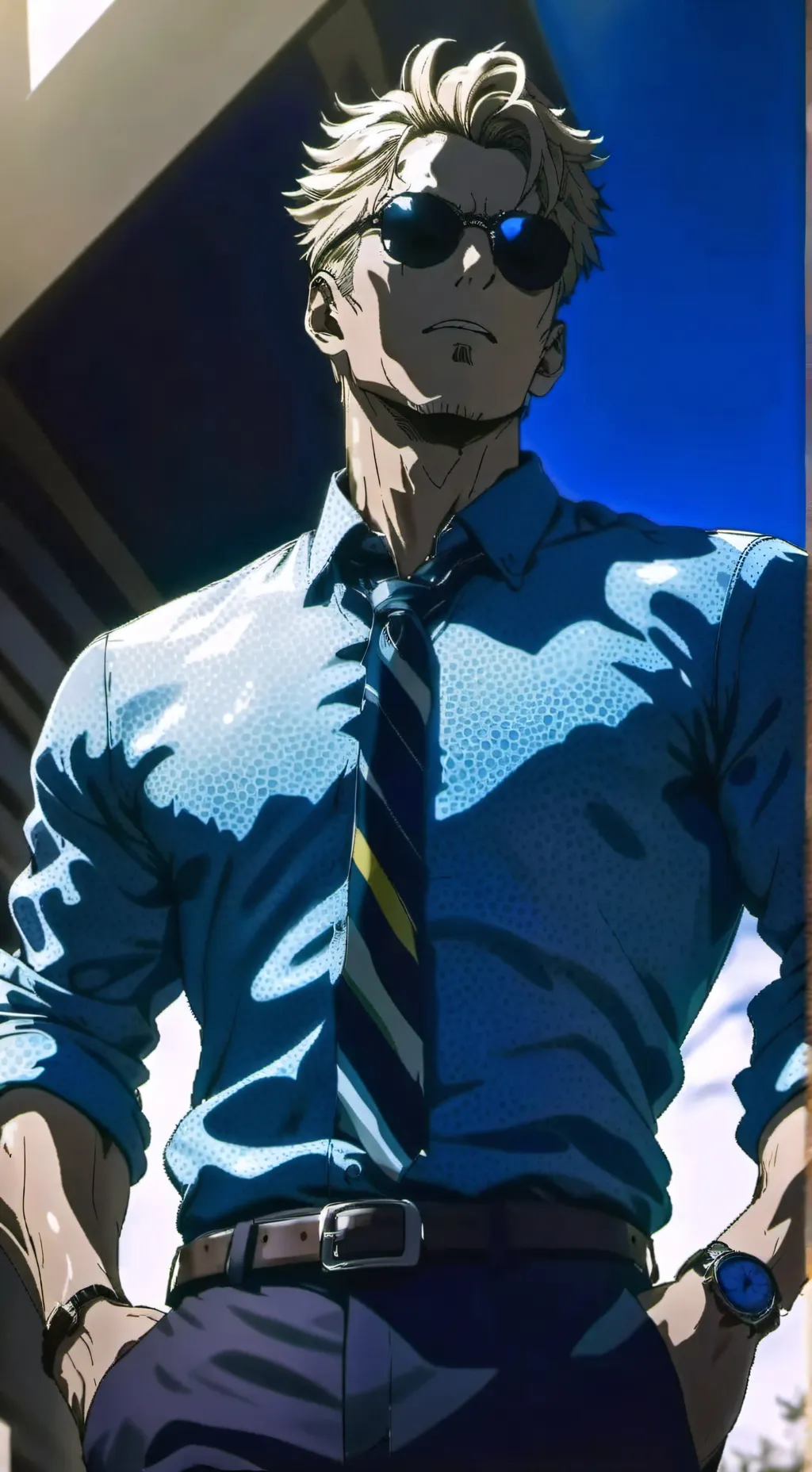 ai character: Nanami Kento background