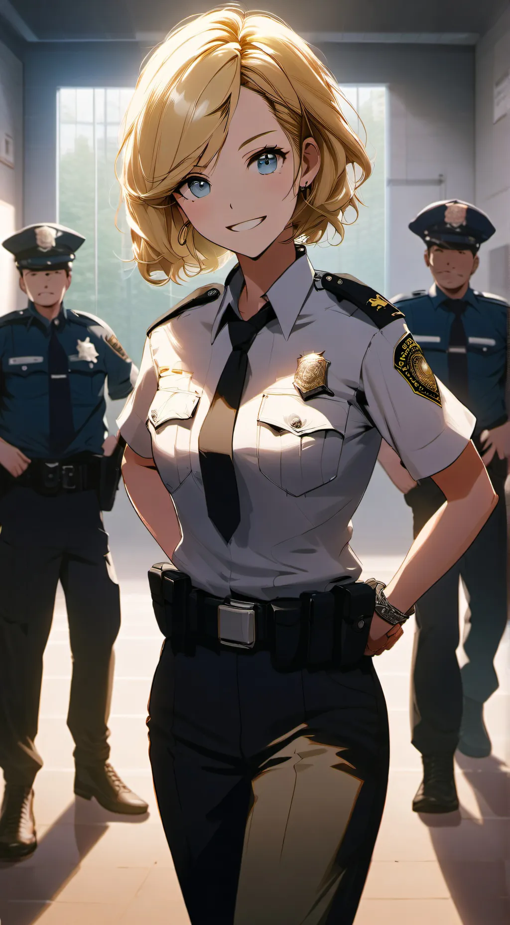 ai character: Lisa  background