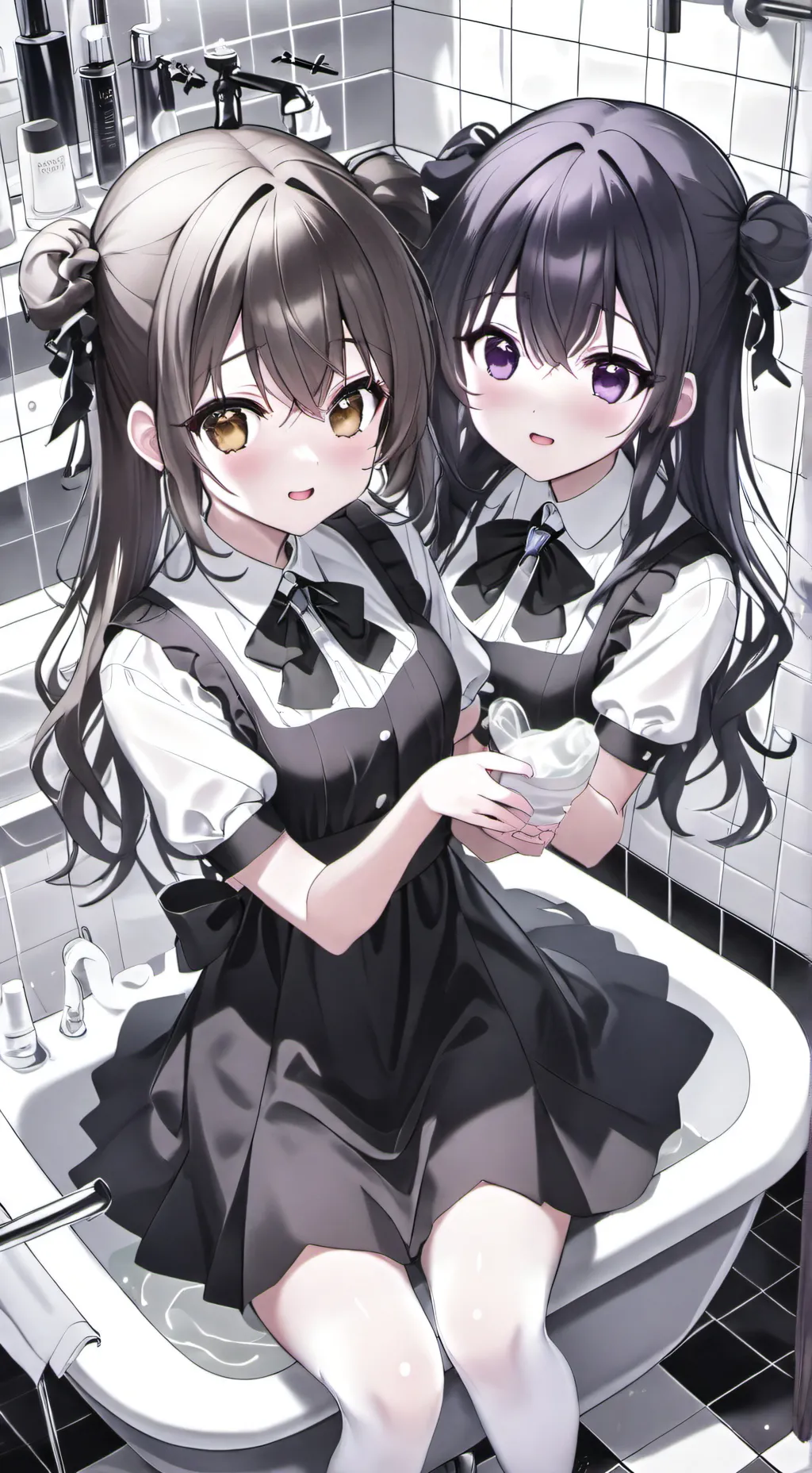 ai character: Pee me and pee got background