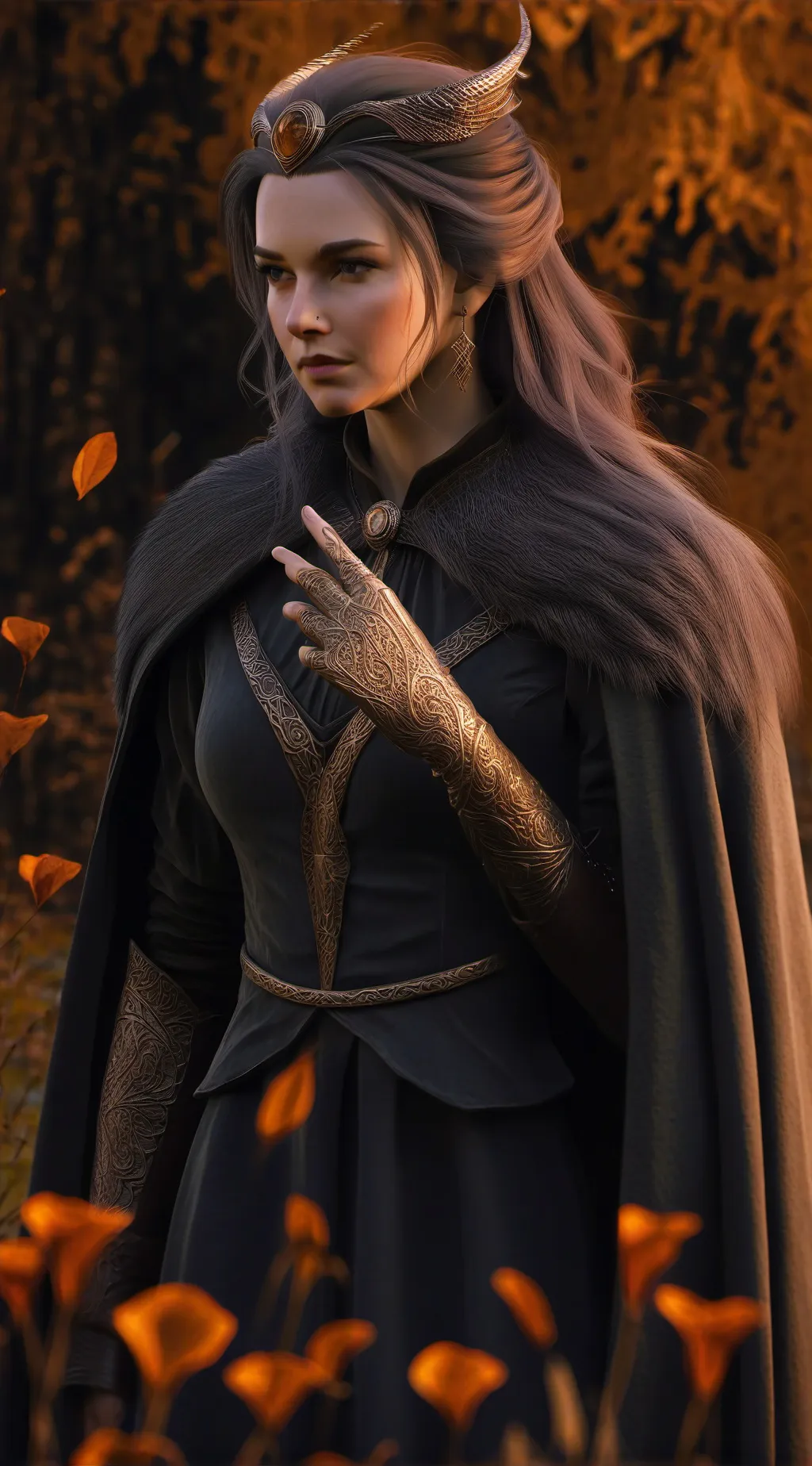 ai character: Elsa background
