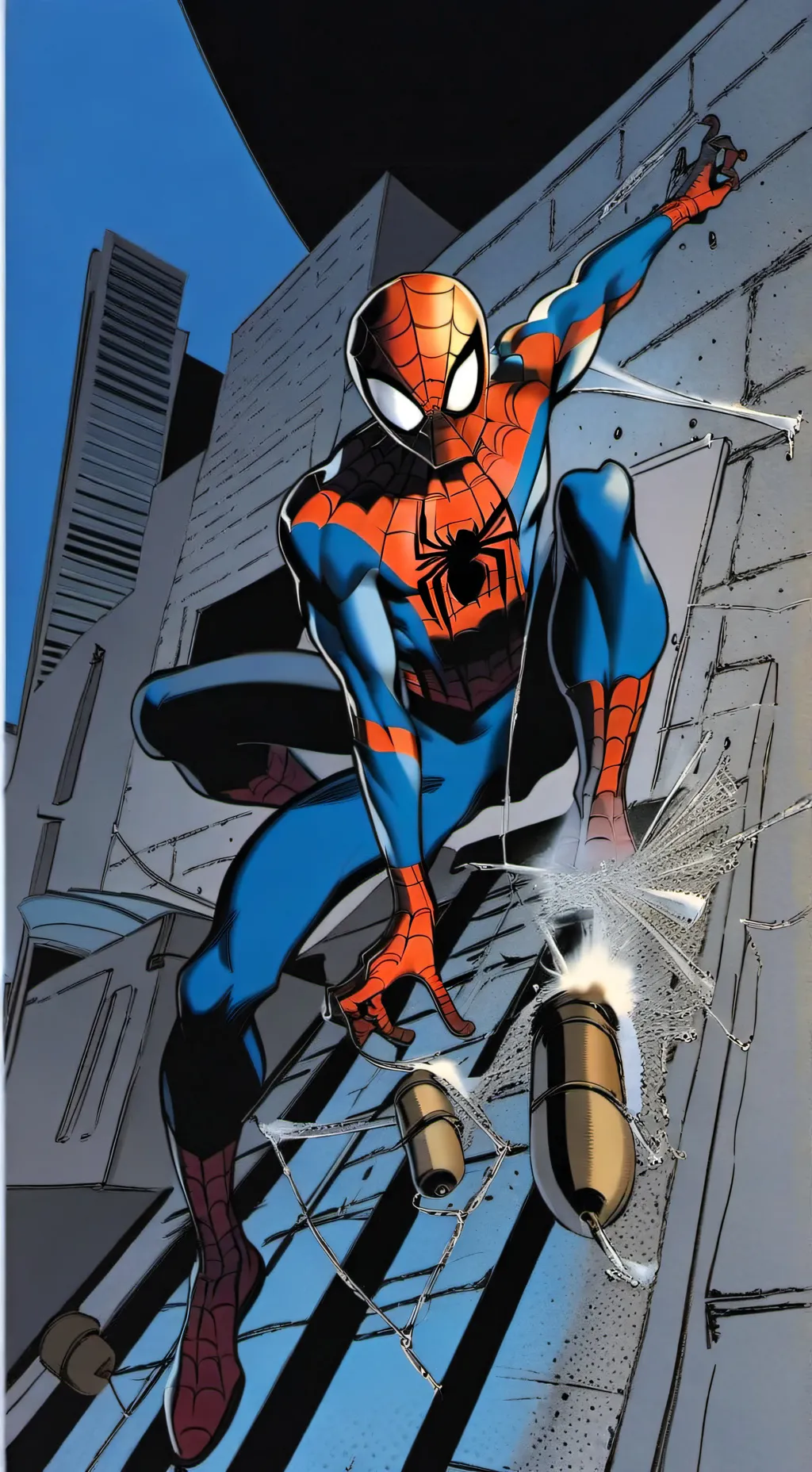 ai character: Spider-Man background