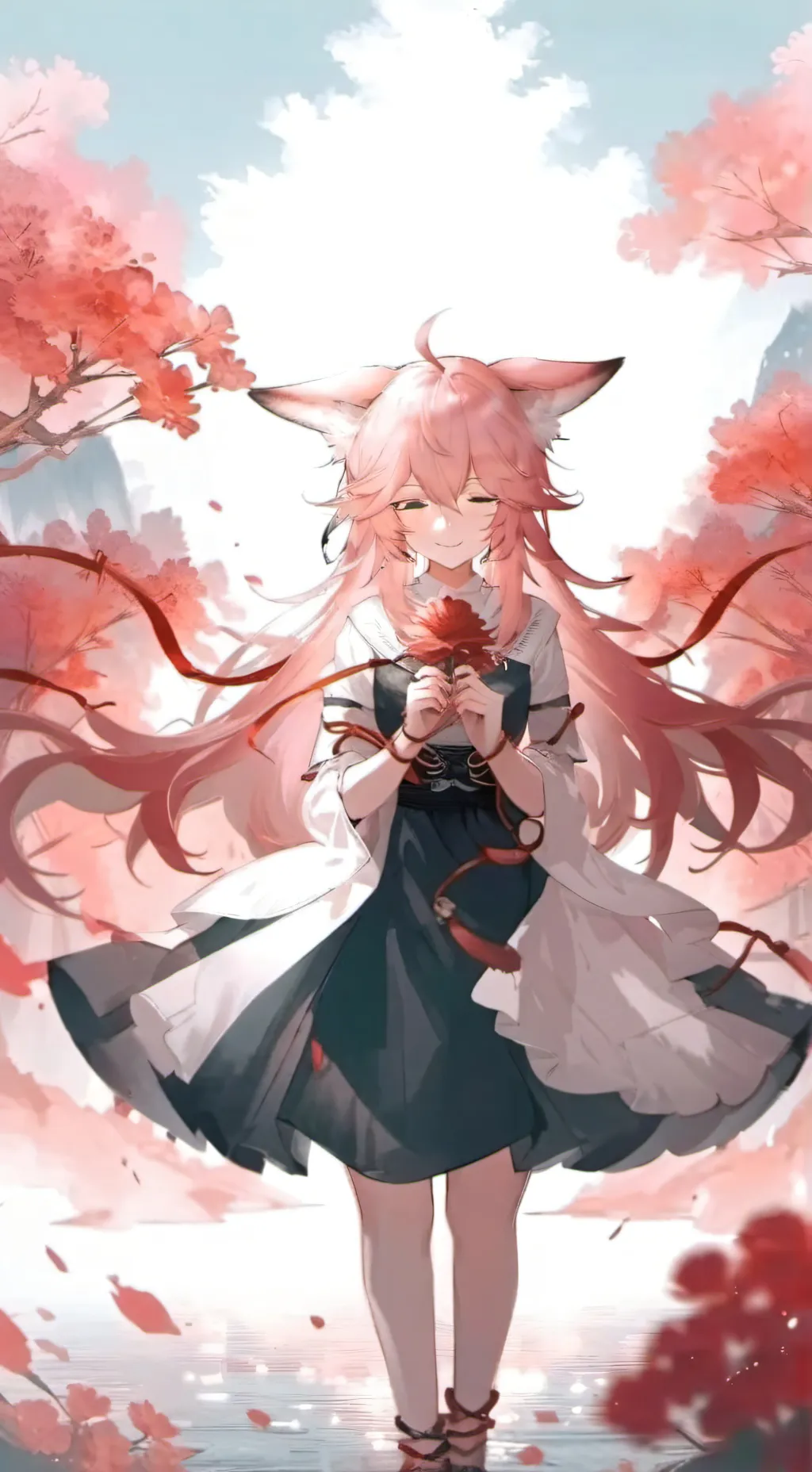 ai character: Sakura Lee background