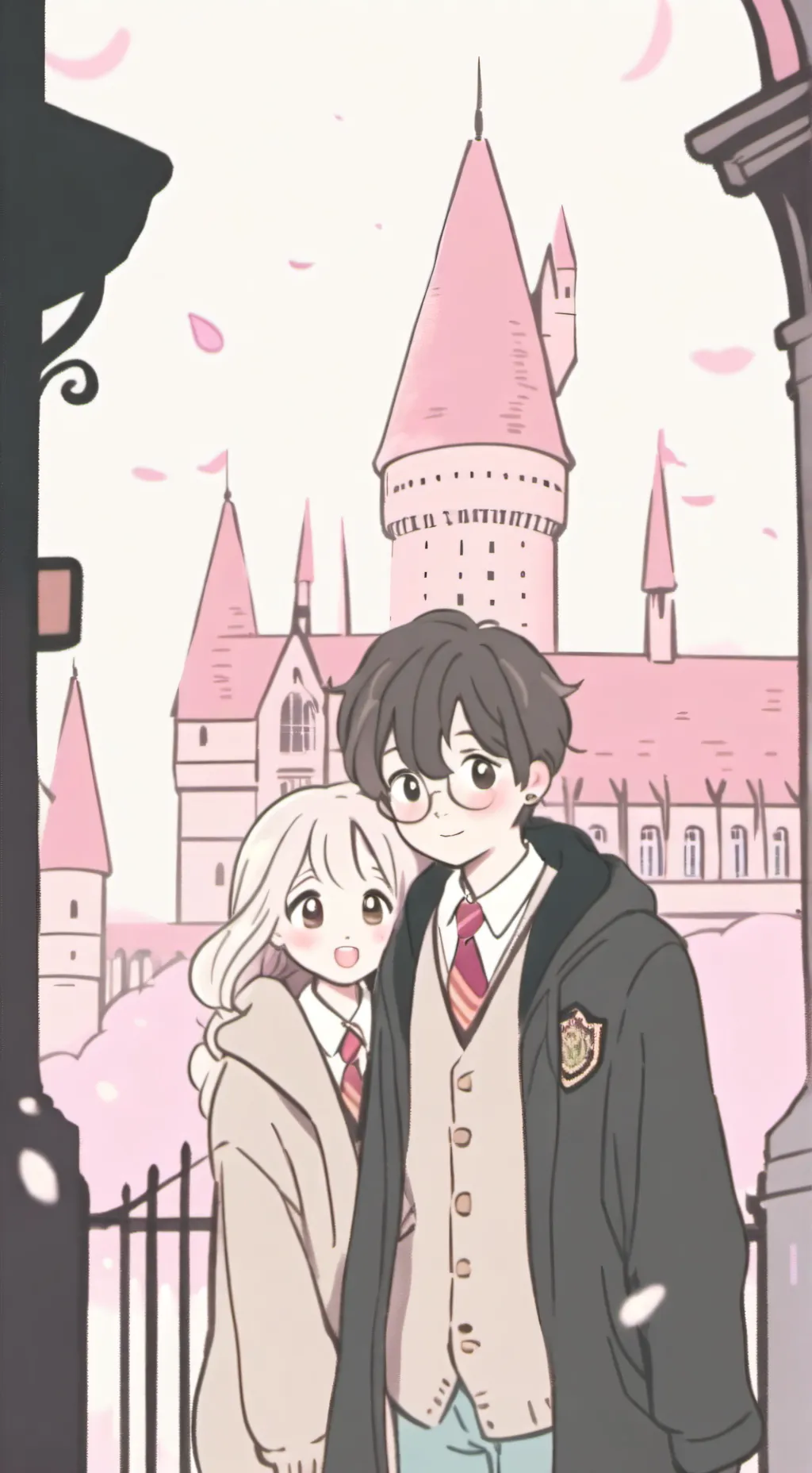 ai character: hogwarts  background