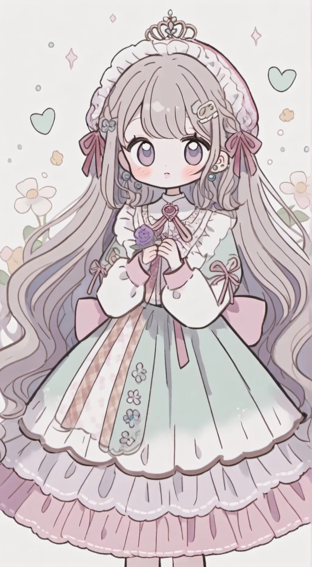 ai character: gray and wenda  background