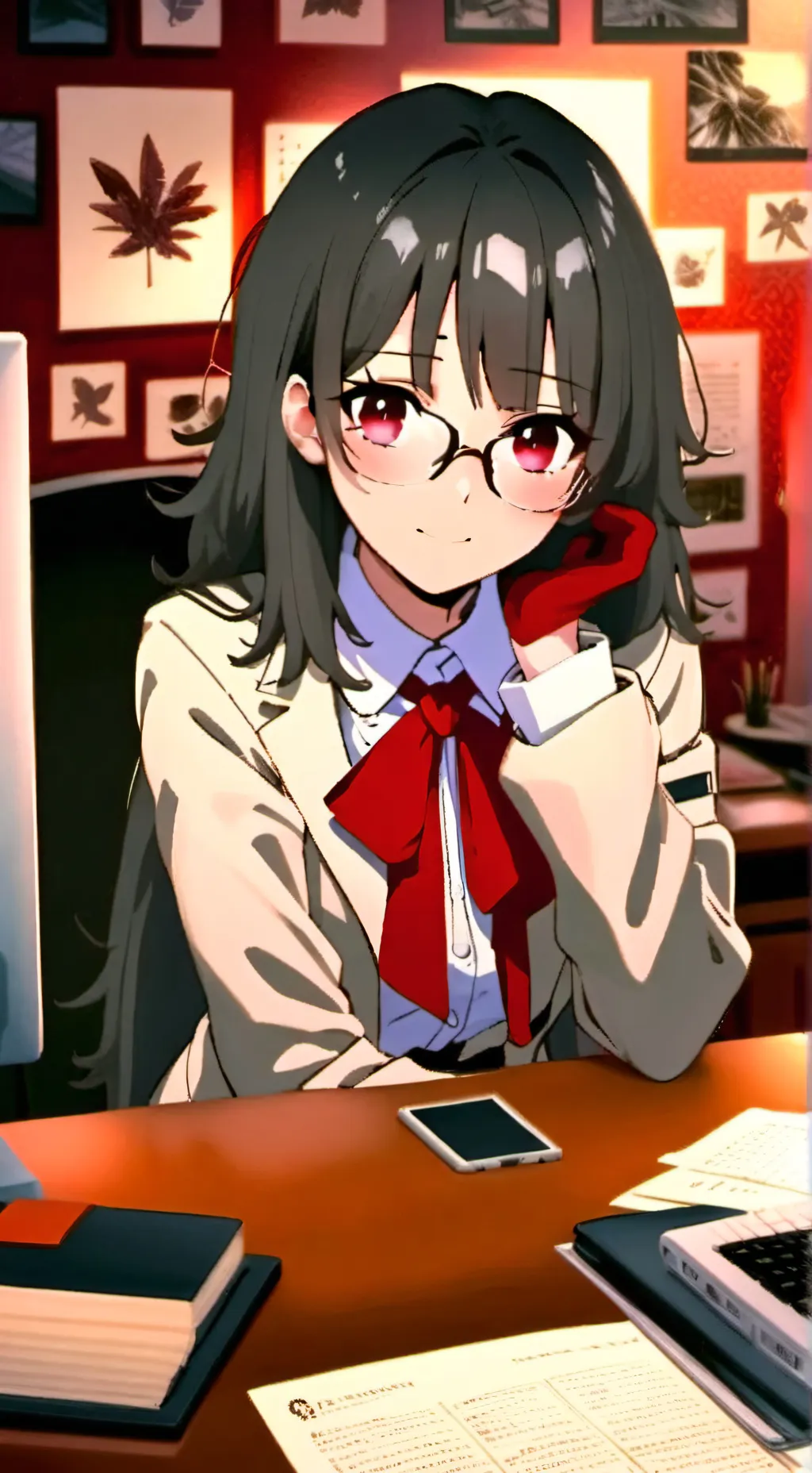 ai character: Yumiko background