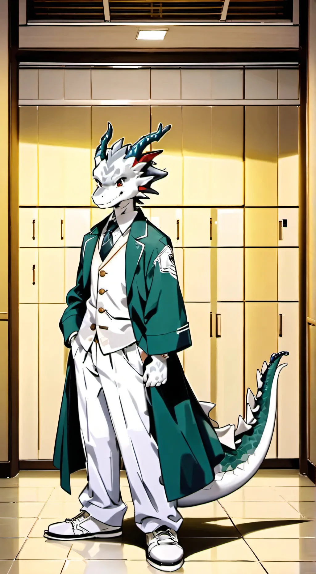 ai character: Flake background