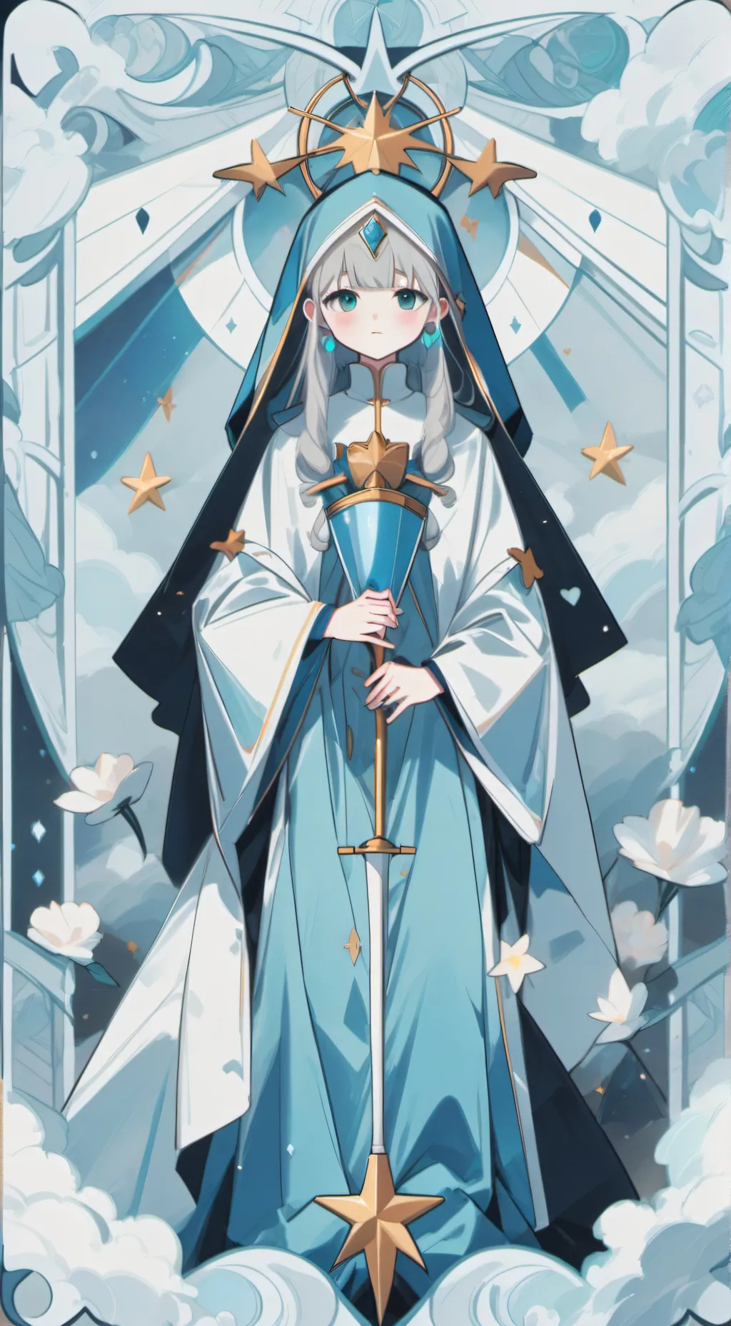 ai character: Hb love blood au background