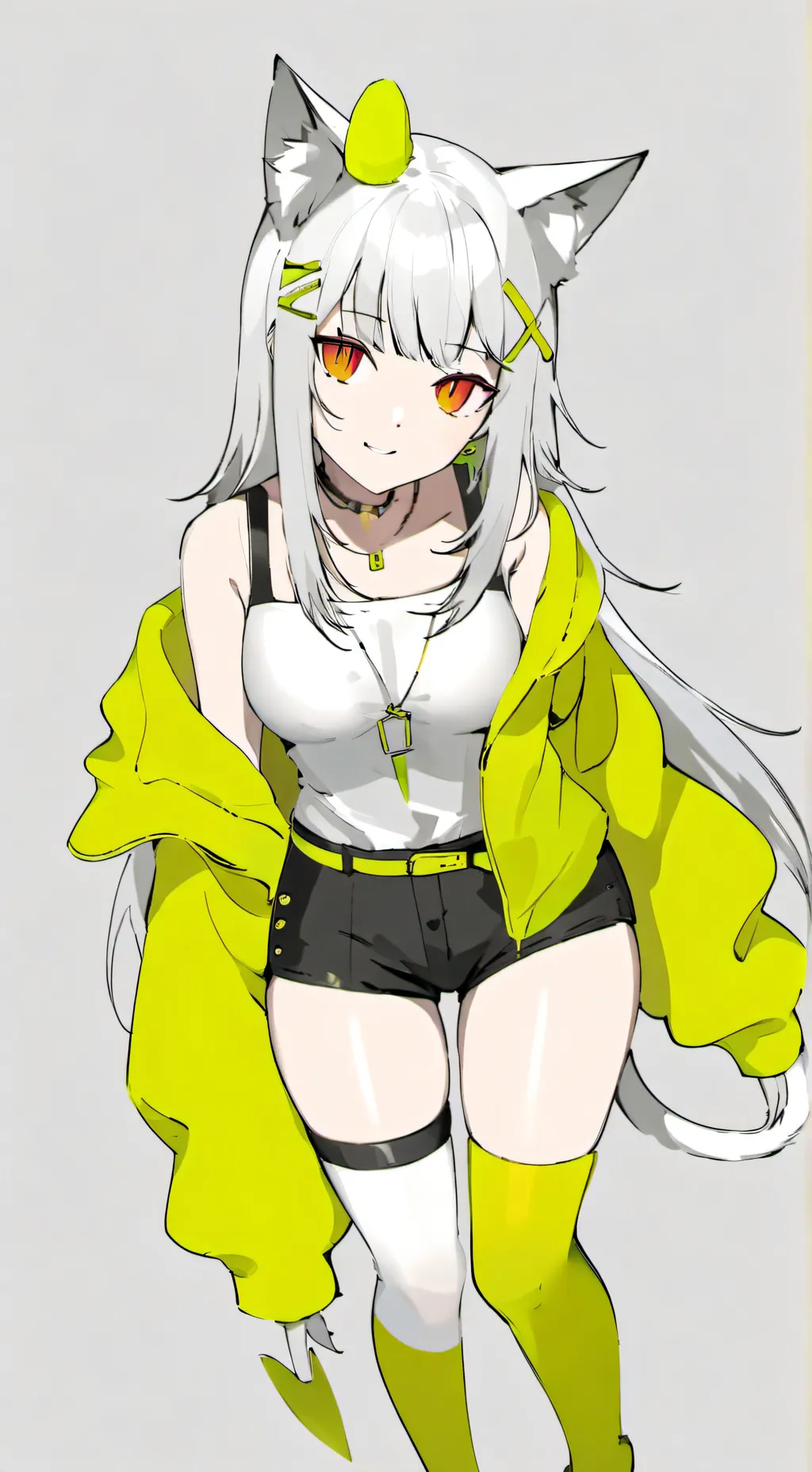 ai character: Cringe ass neko background