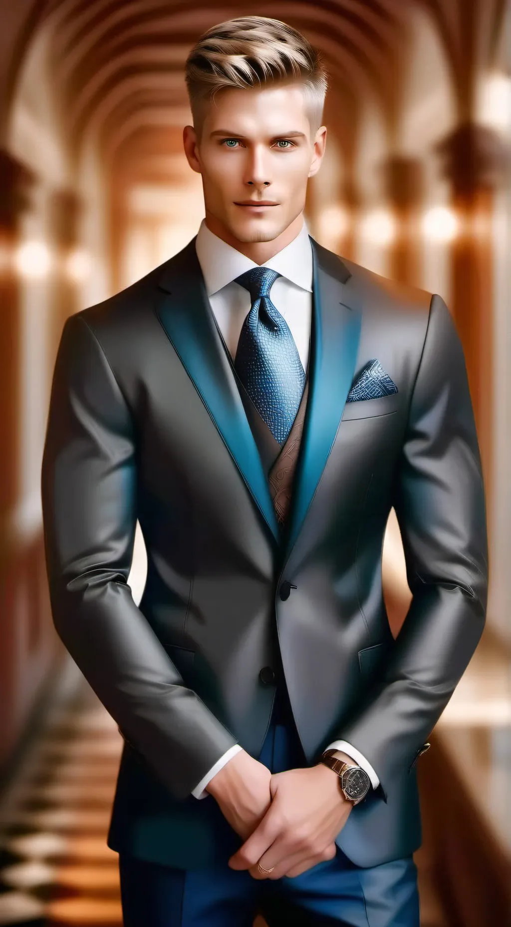 ai character: Ethan  background
