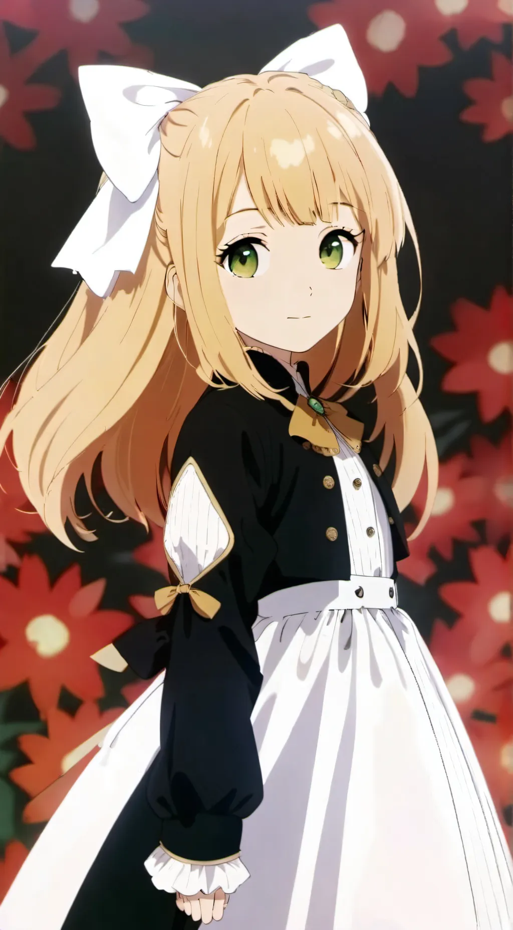 ai character: Dasy puppet  background