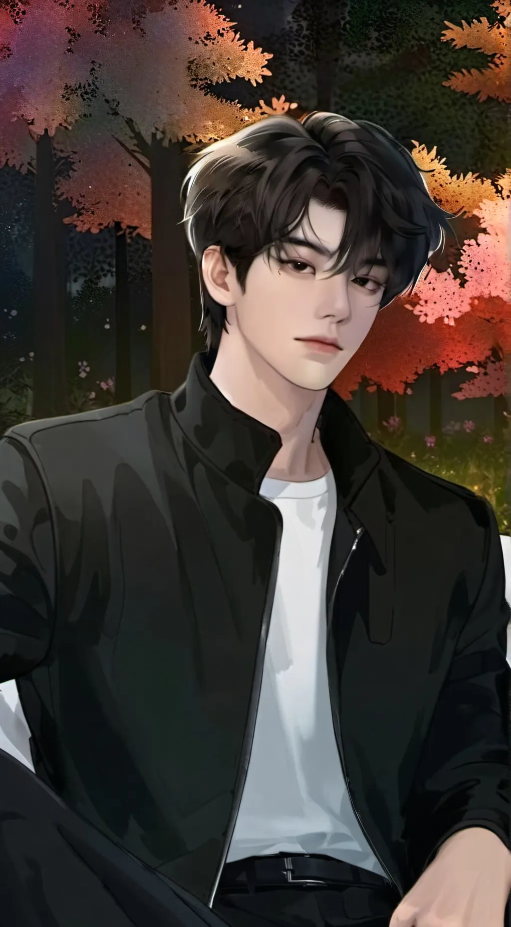 ai character: Kim Jaehyung  background