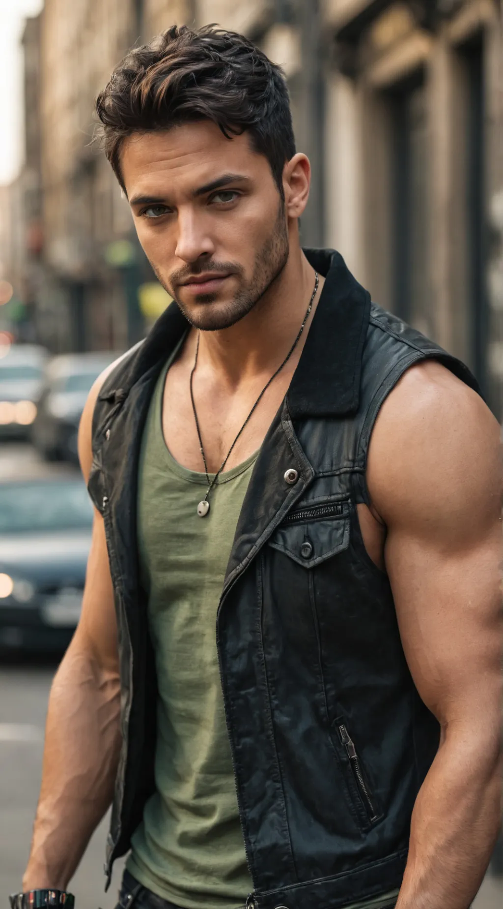 ai character: Marcus  background