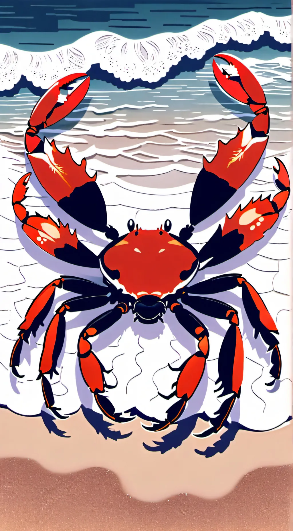 ai character: craby background
