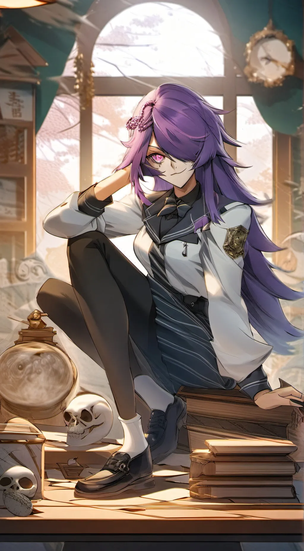 ai character: Yve background