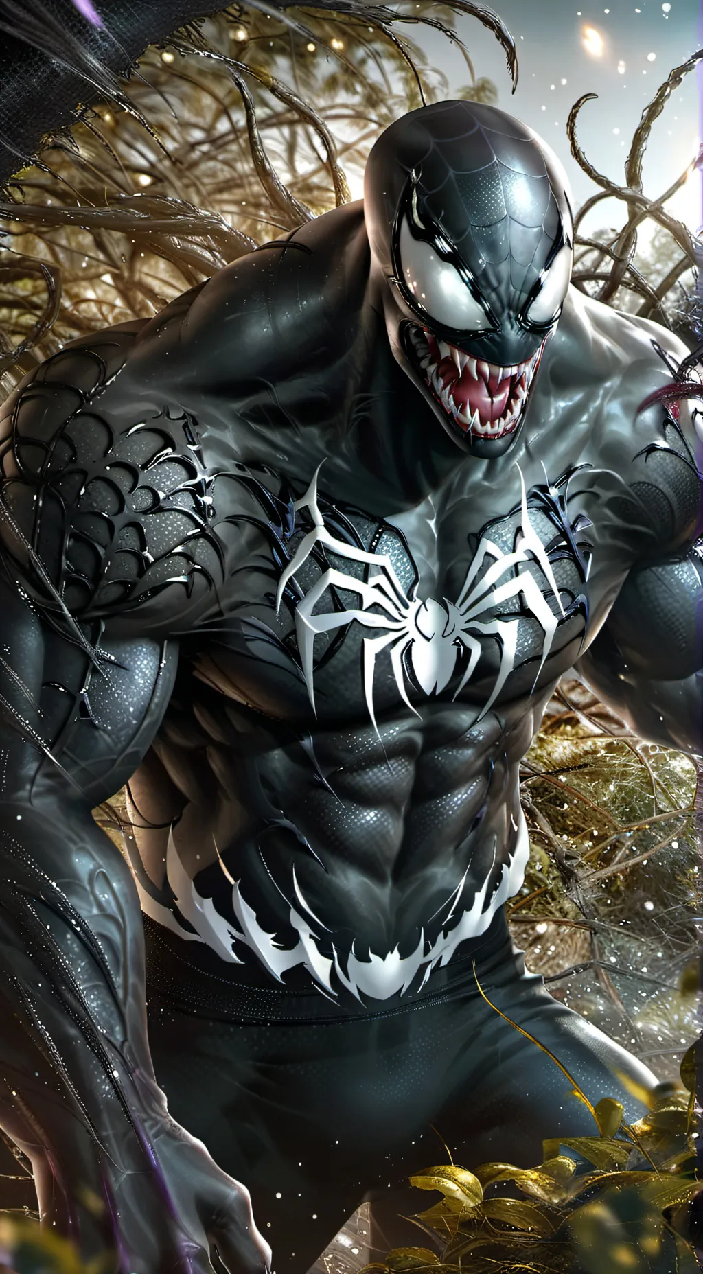 ai character: venom background
