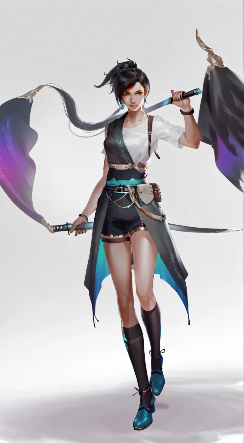 ai character: HYBRID STORE  background