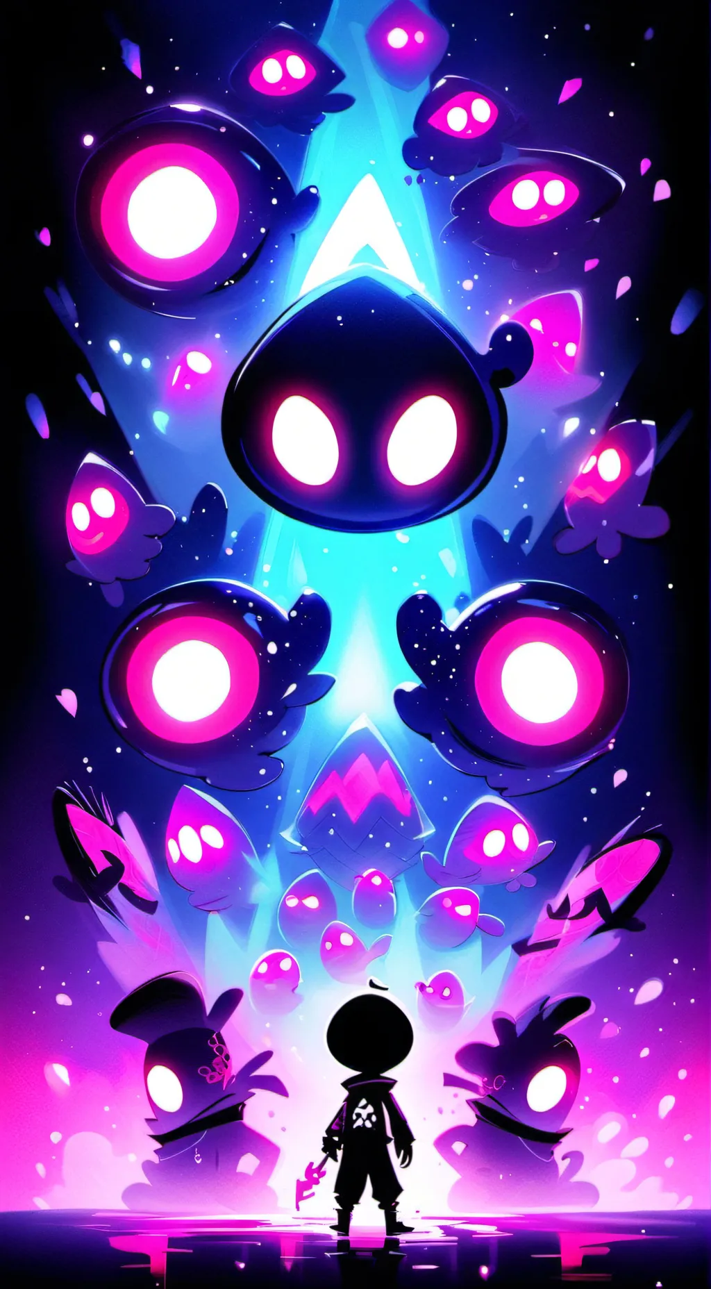 ai character: Hh squid games  background