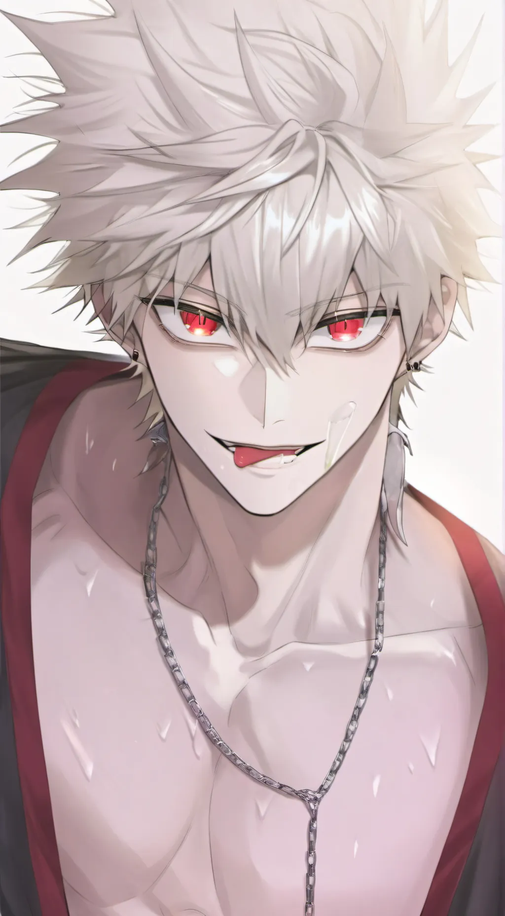 ai character: KATSUKI BAKUGO background