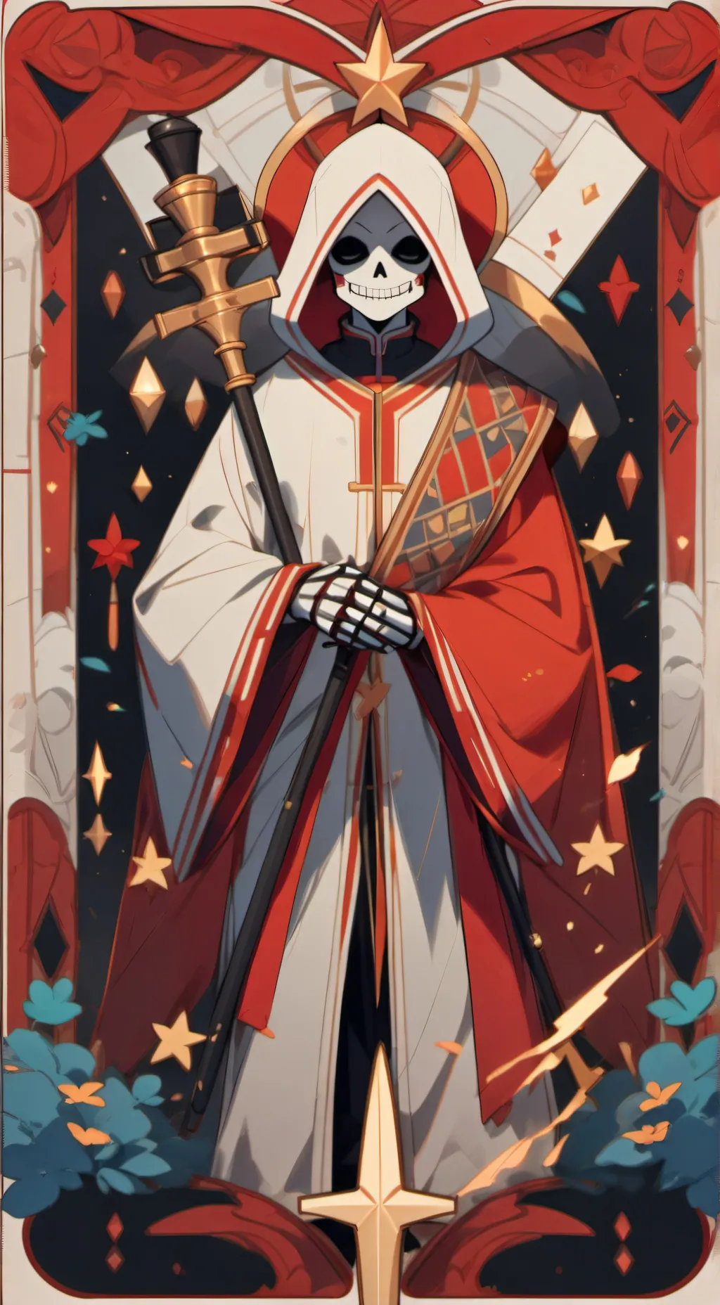 ai character: dt- papyrus background