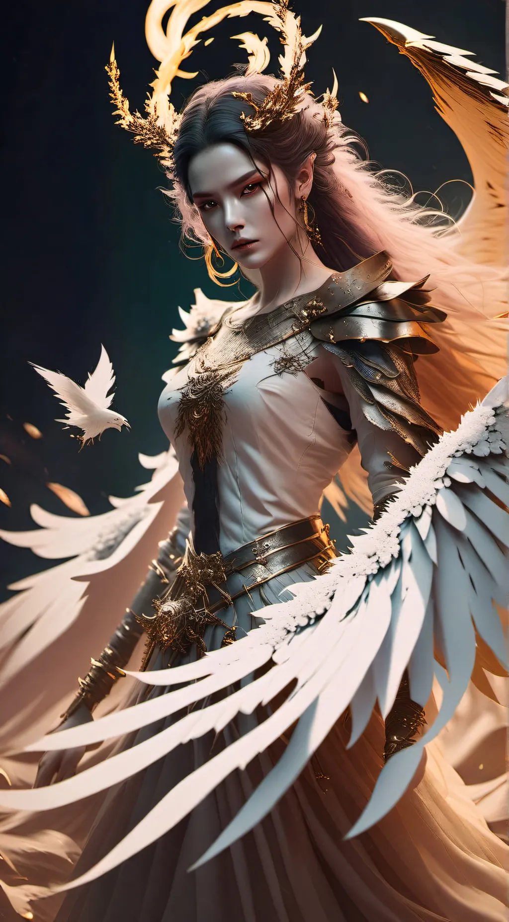 ai character: 任 background