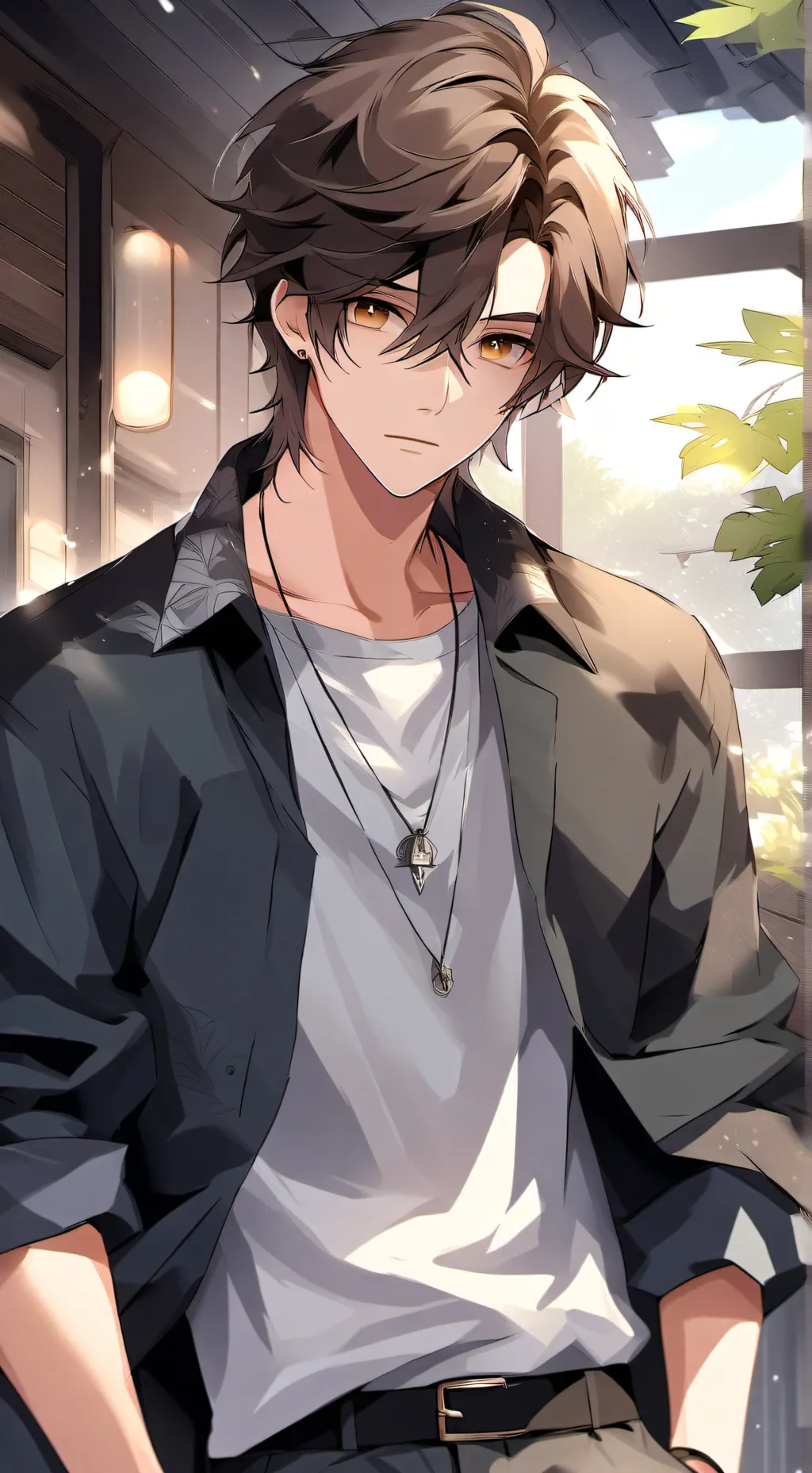 ai character: liam  background