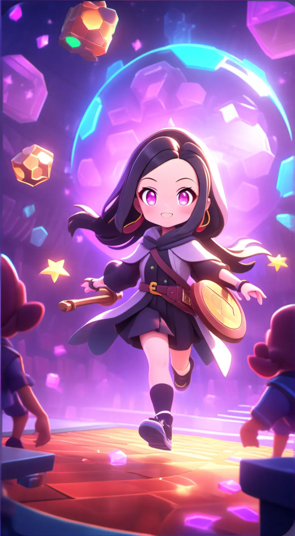 ai character: Victoria background