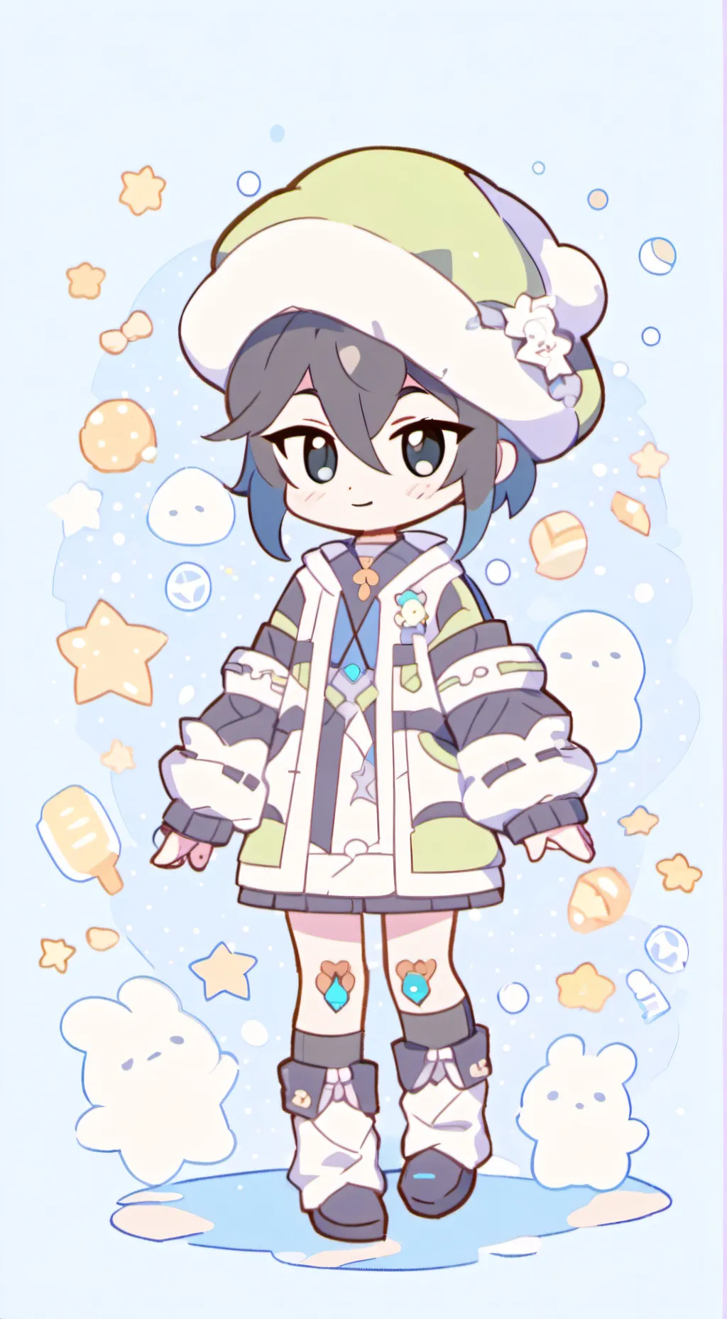 ai character: HH pick me background