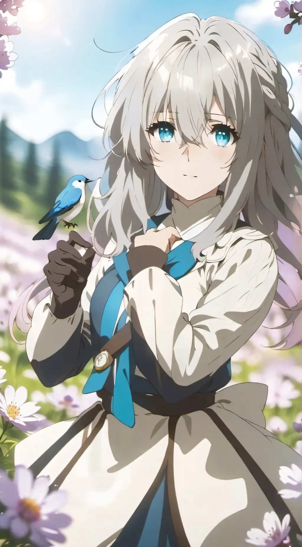 ai character: Viola background