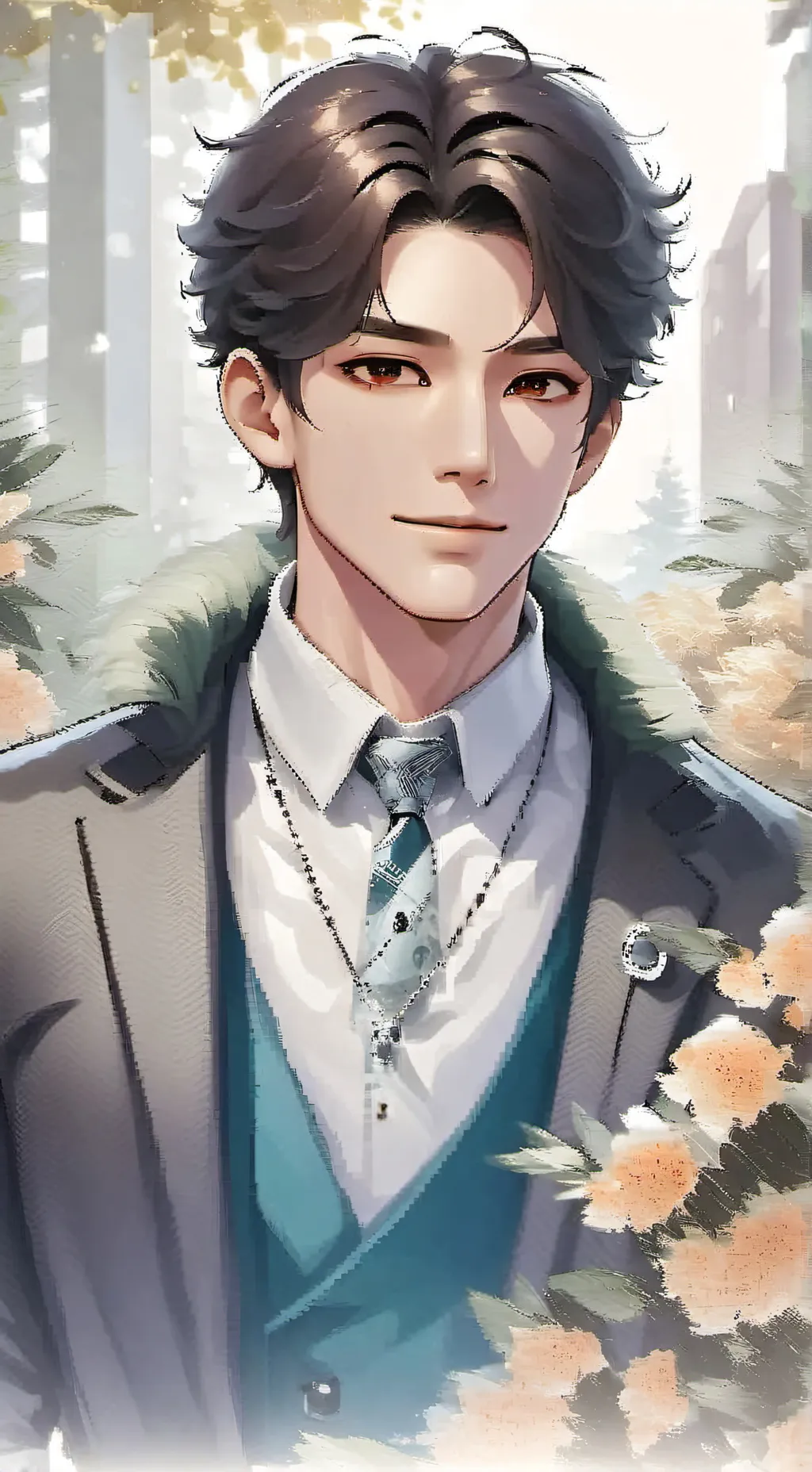 ai character: -{Adrian}- background