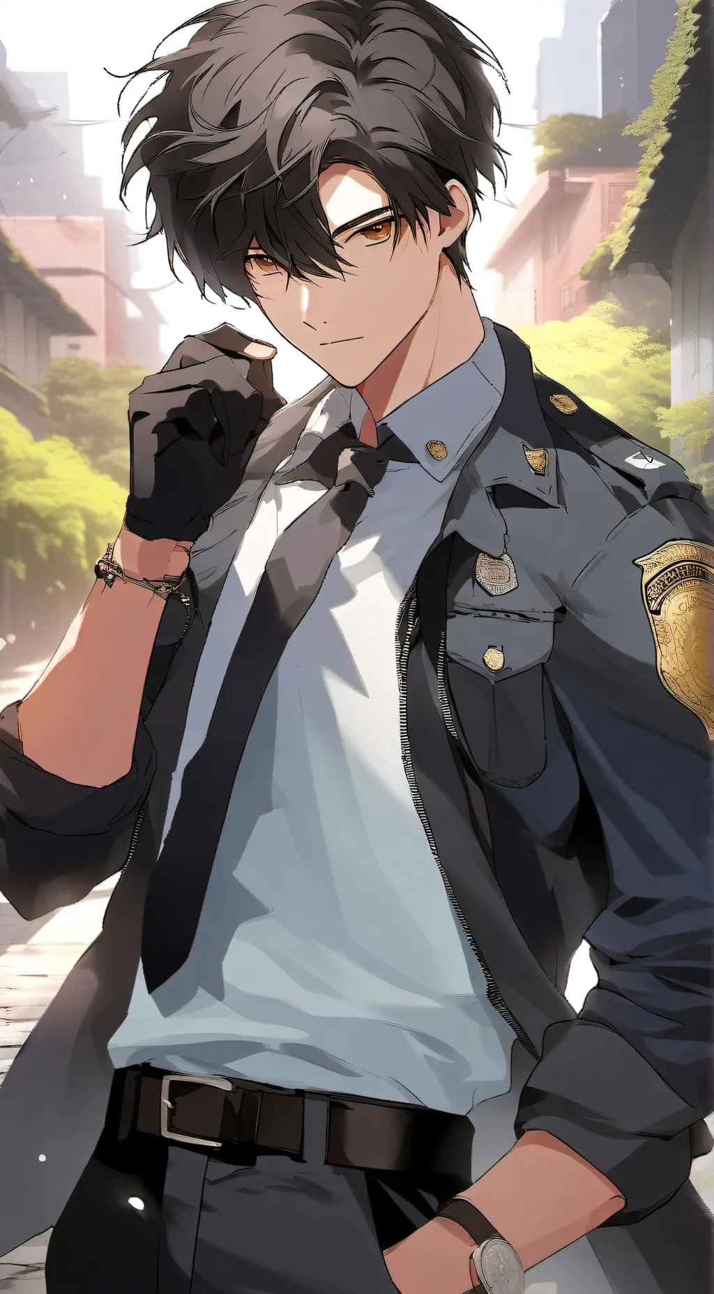 ai character: Biy background