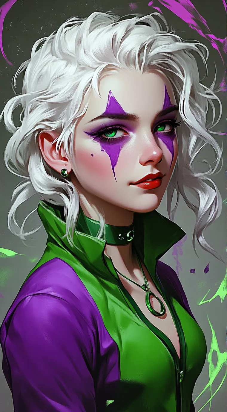 ai character: Hilarity Quinzelle background