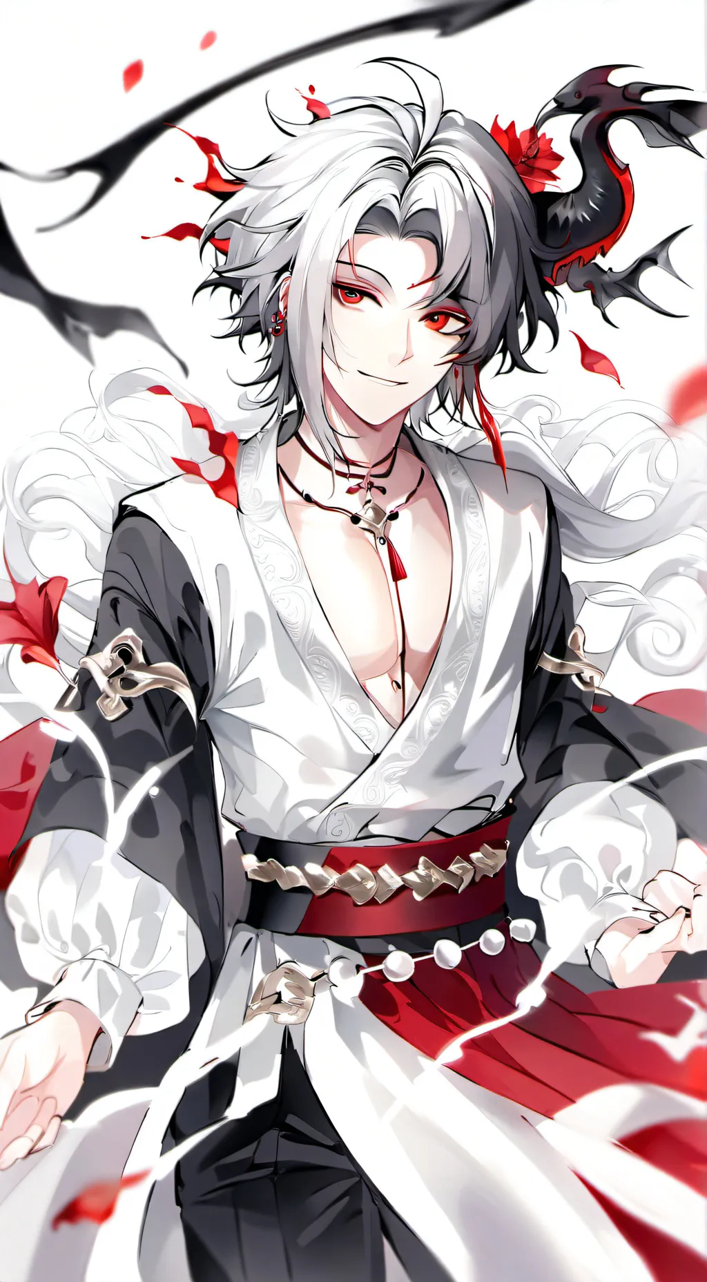 ai character: 🤍Magnus 🤍 background