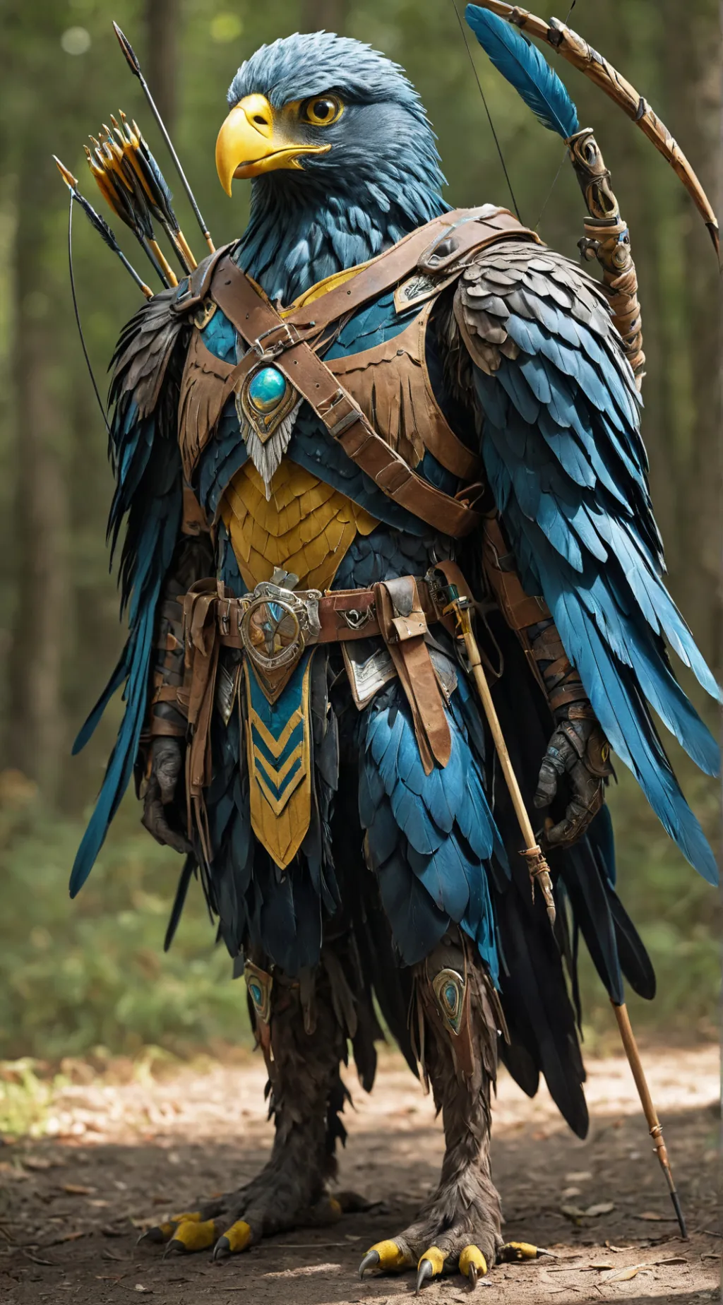 ai character: Revali background