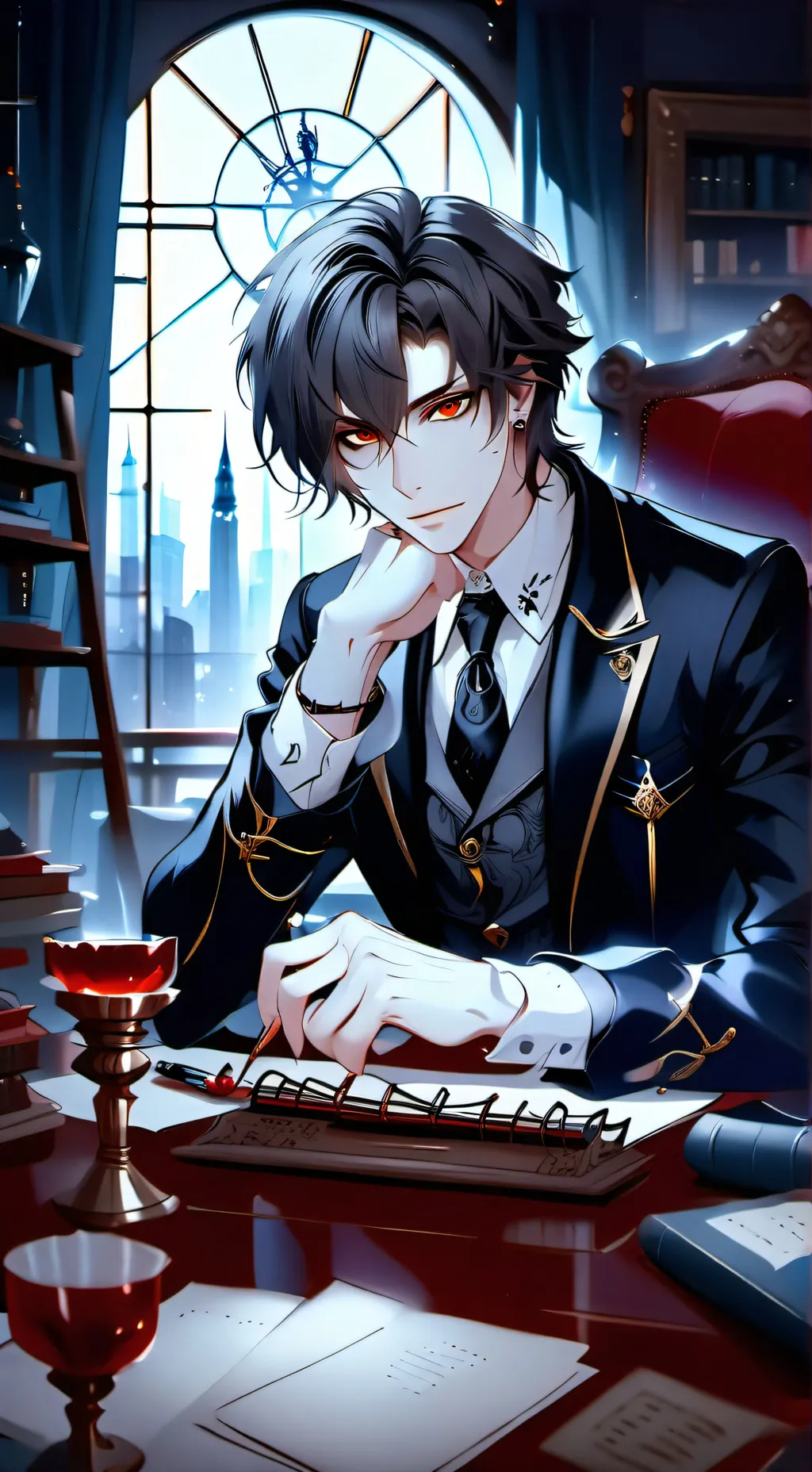 ai character: Viktor background