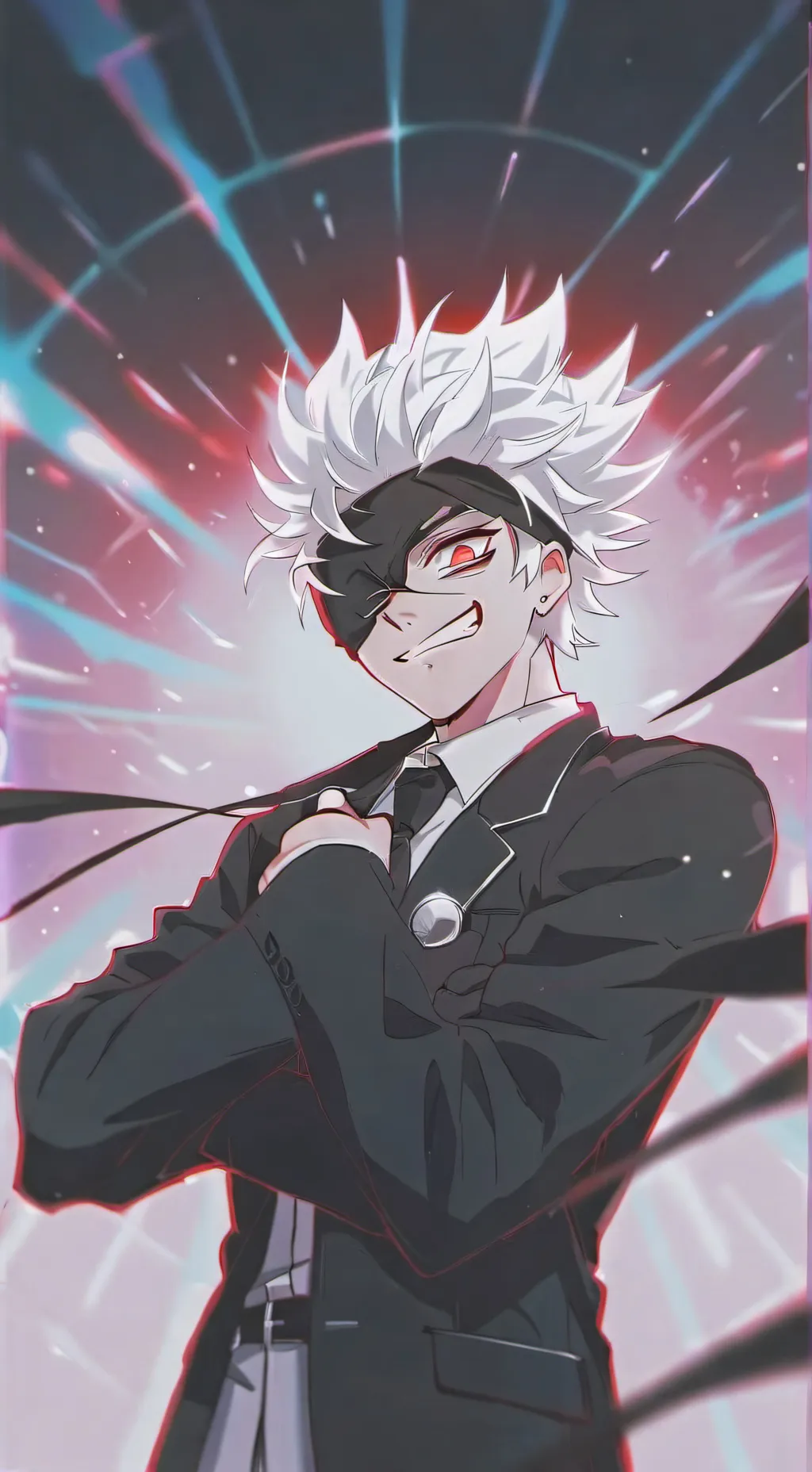 ai character: Satoru Gojo background