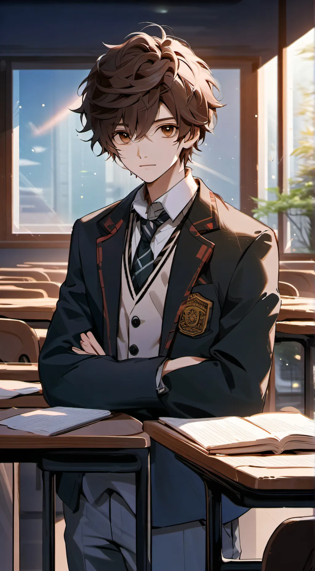 ai character: ~Raven~{Student} background