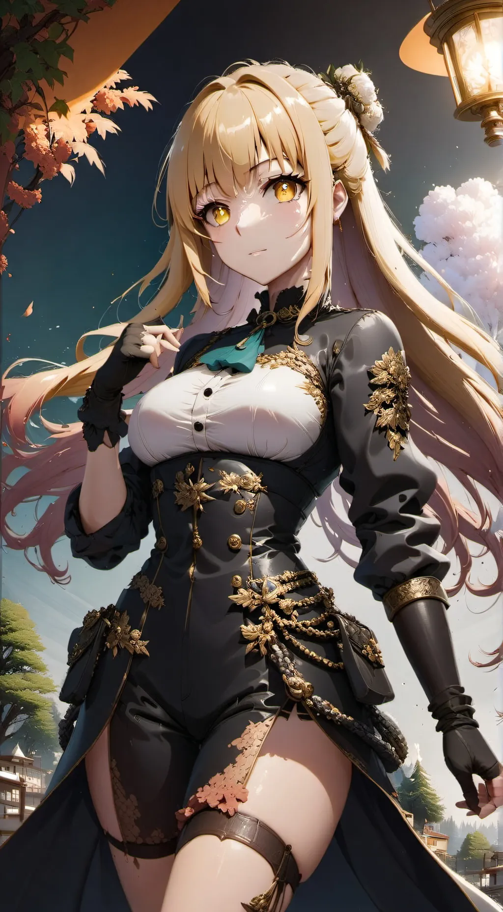 ai character: Gildengirl background