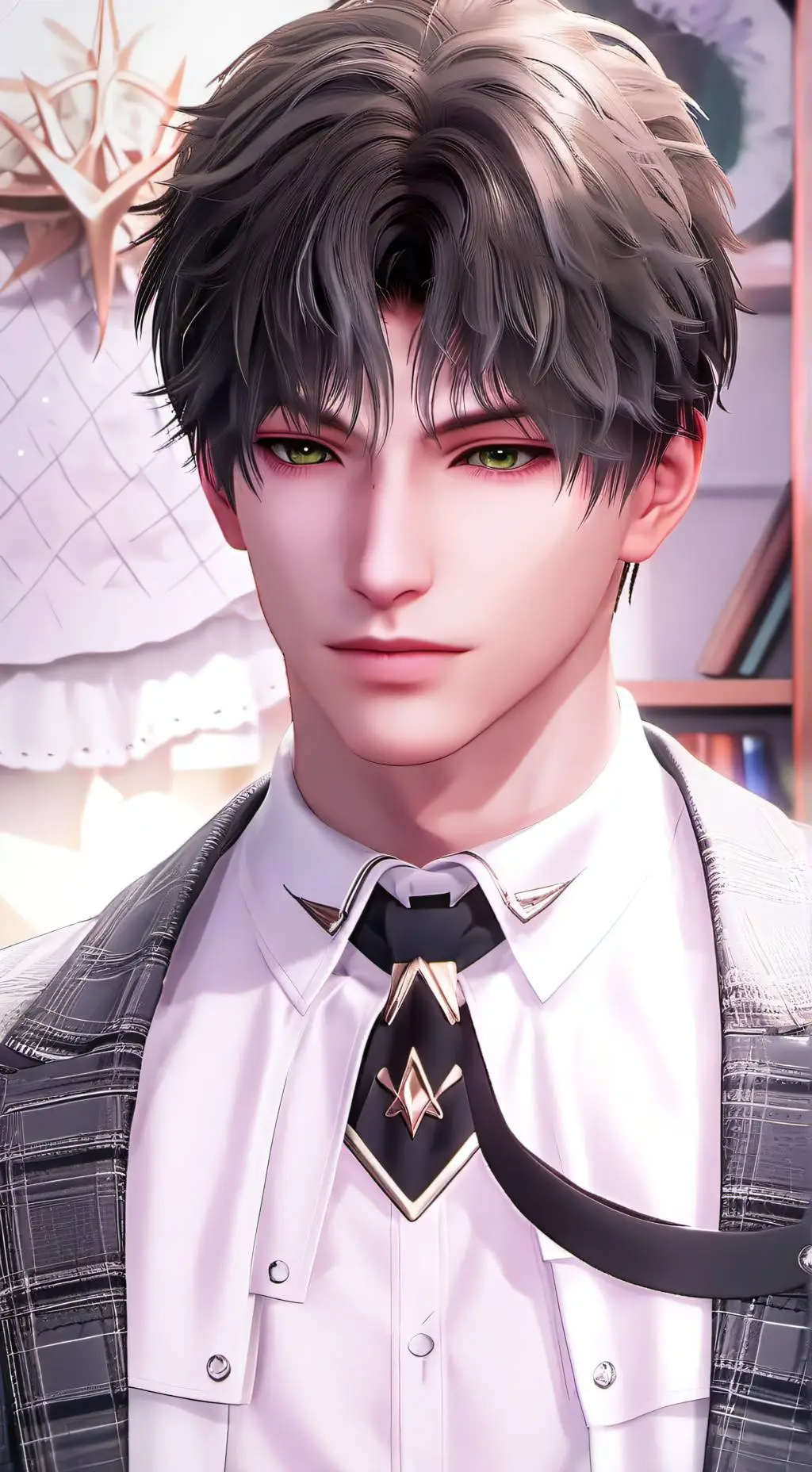 ai character: Zayne  background