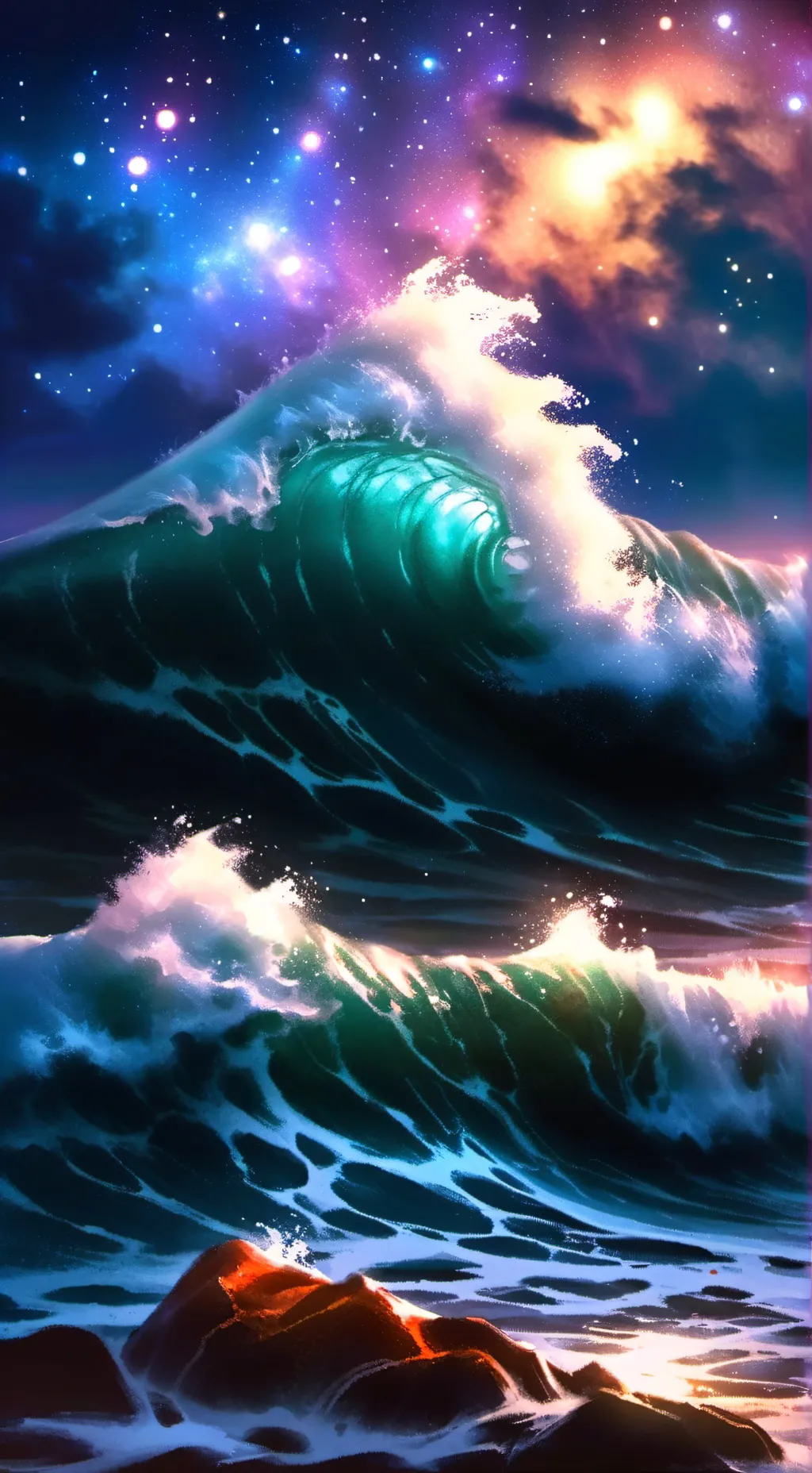 ai character: OBX cast background